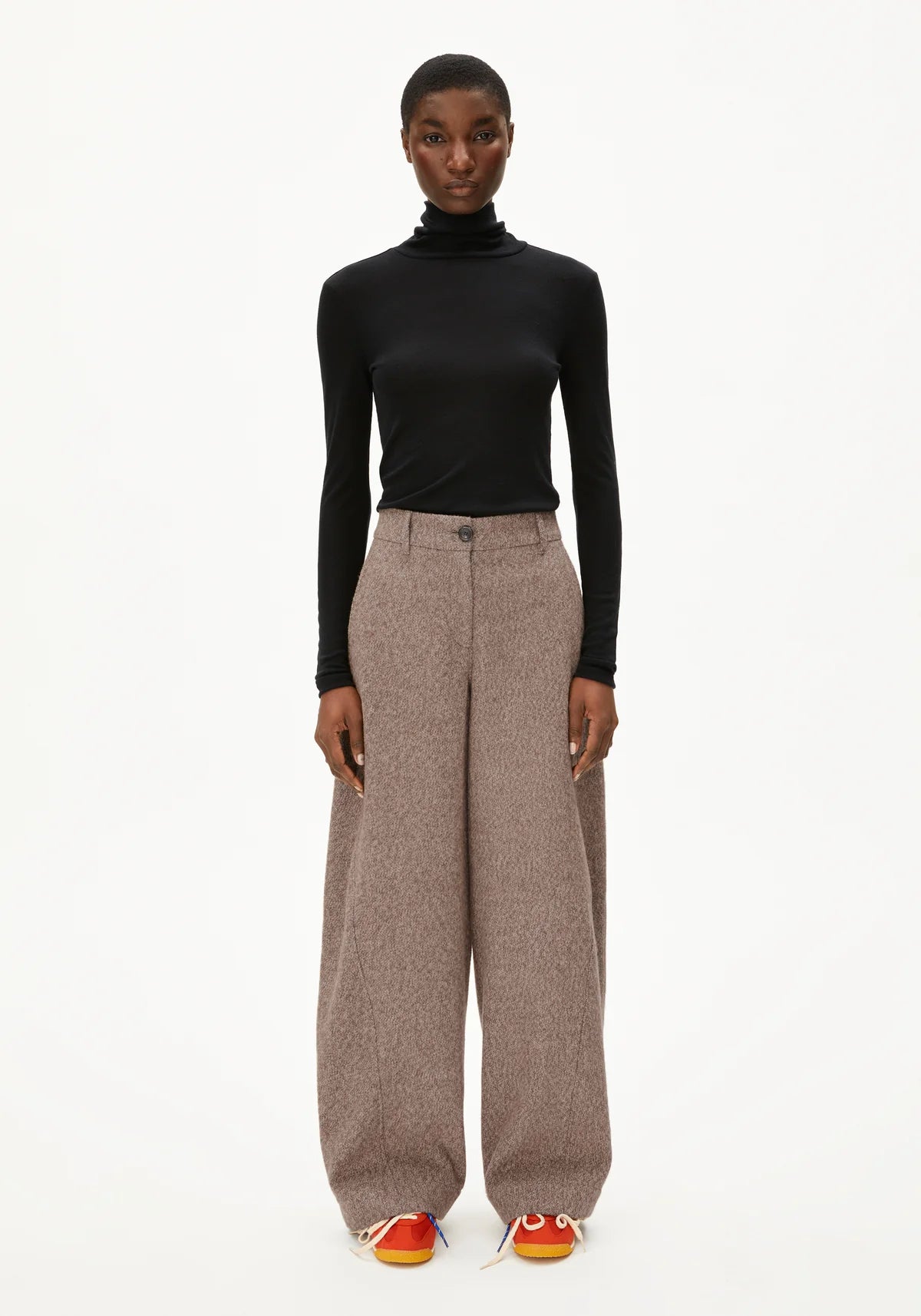 NYXAA TWEED Webhose aus Bio-Baumwolle