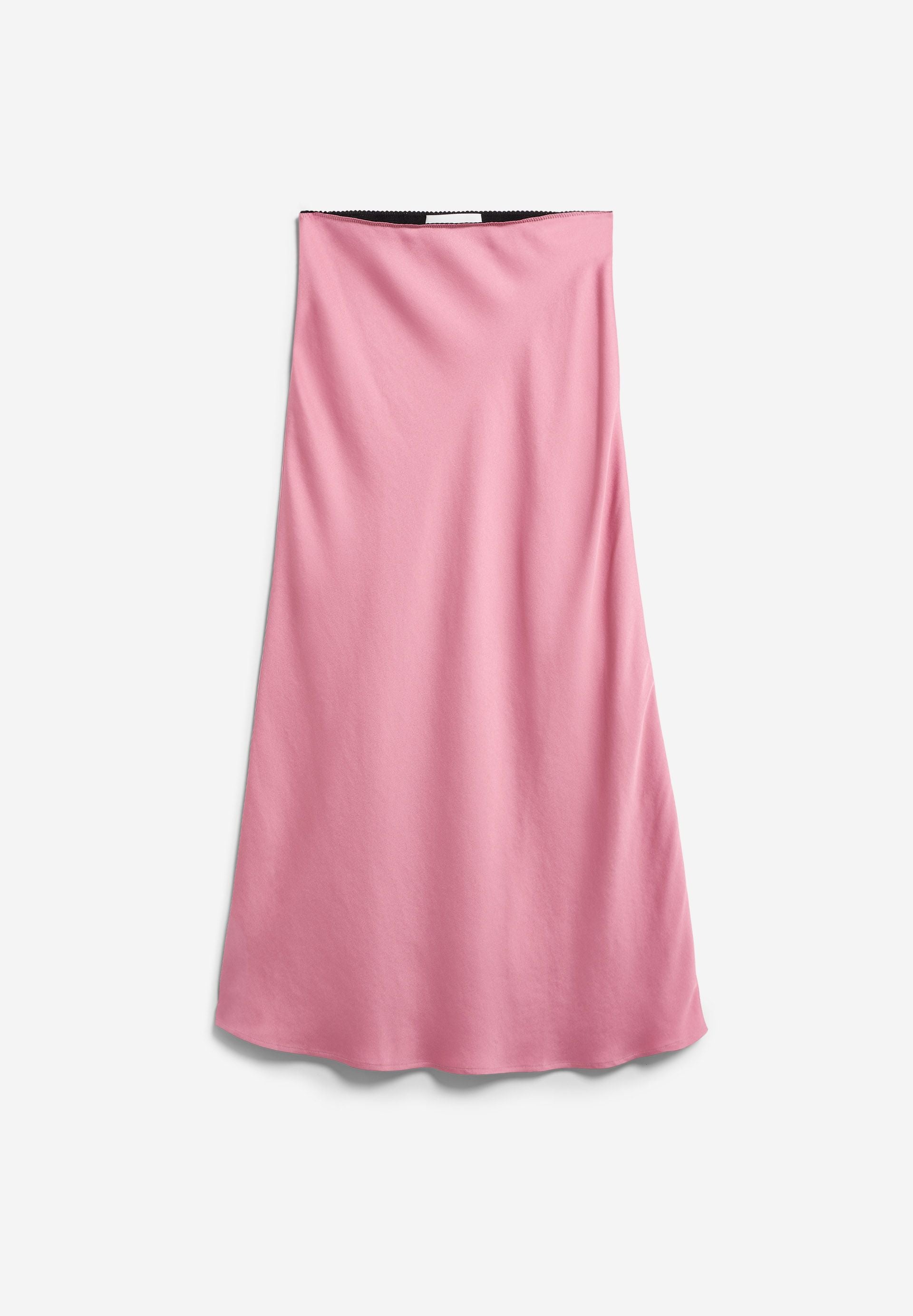 Lenovaa Satin Slip-Skirt - washed berry