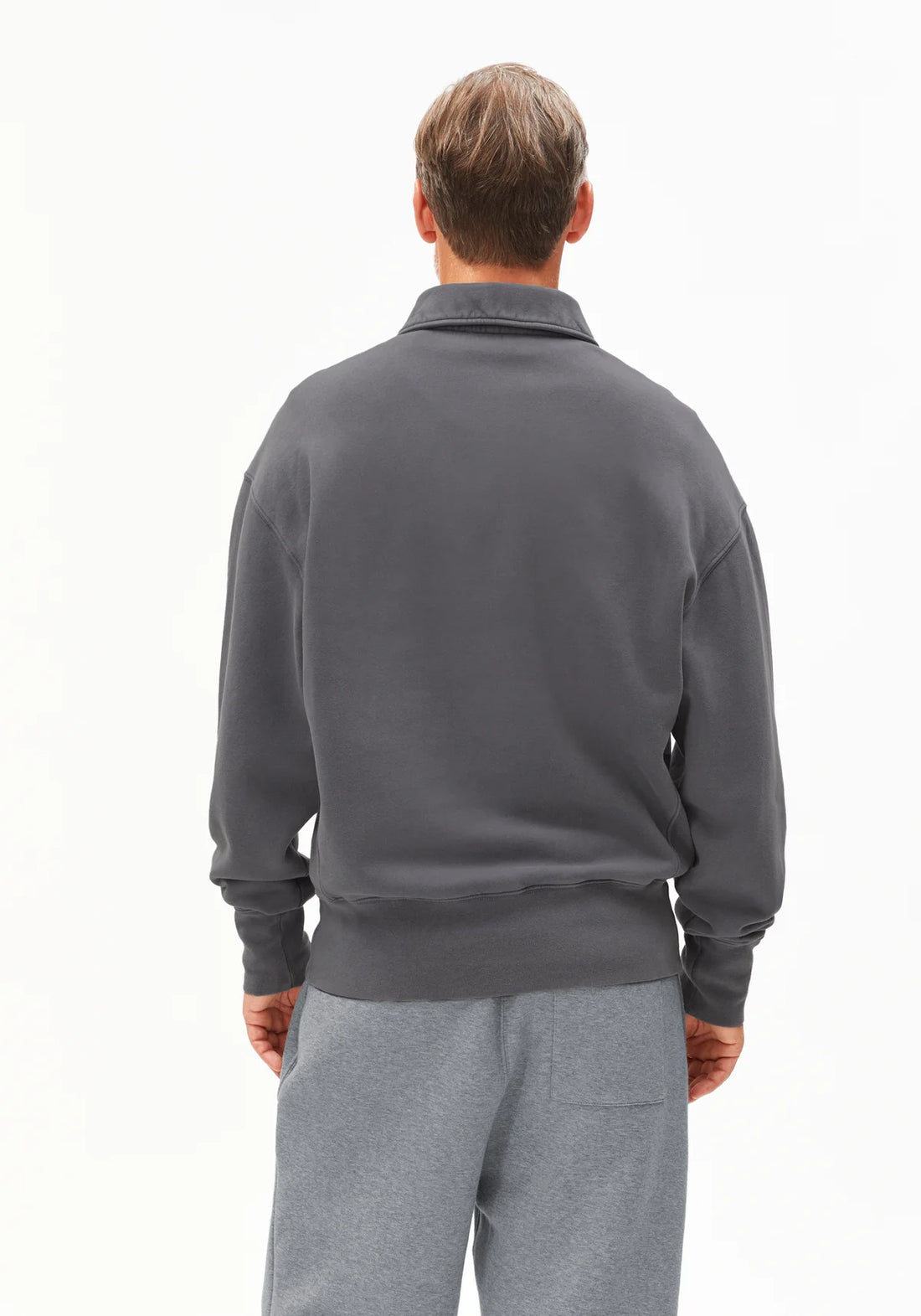 ICONIC Å GMT DYE ZIP TROYER Sweatshirts aus Bio-Baumwolle