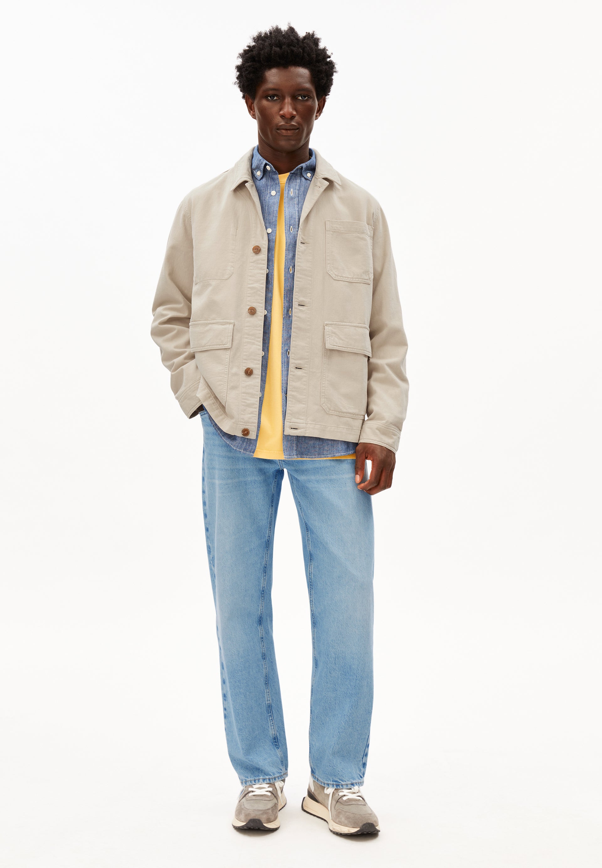 COTTON LINEN JACKET