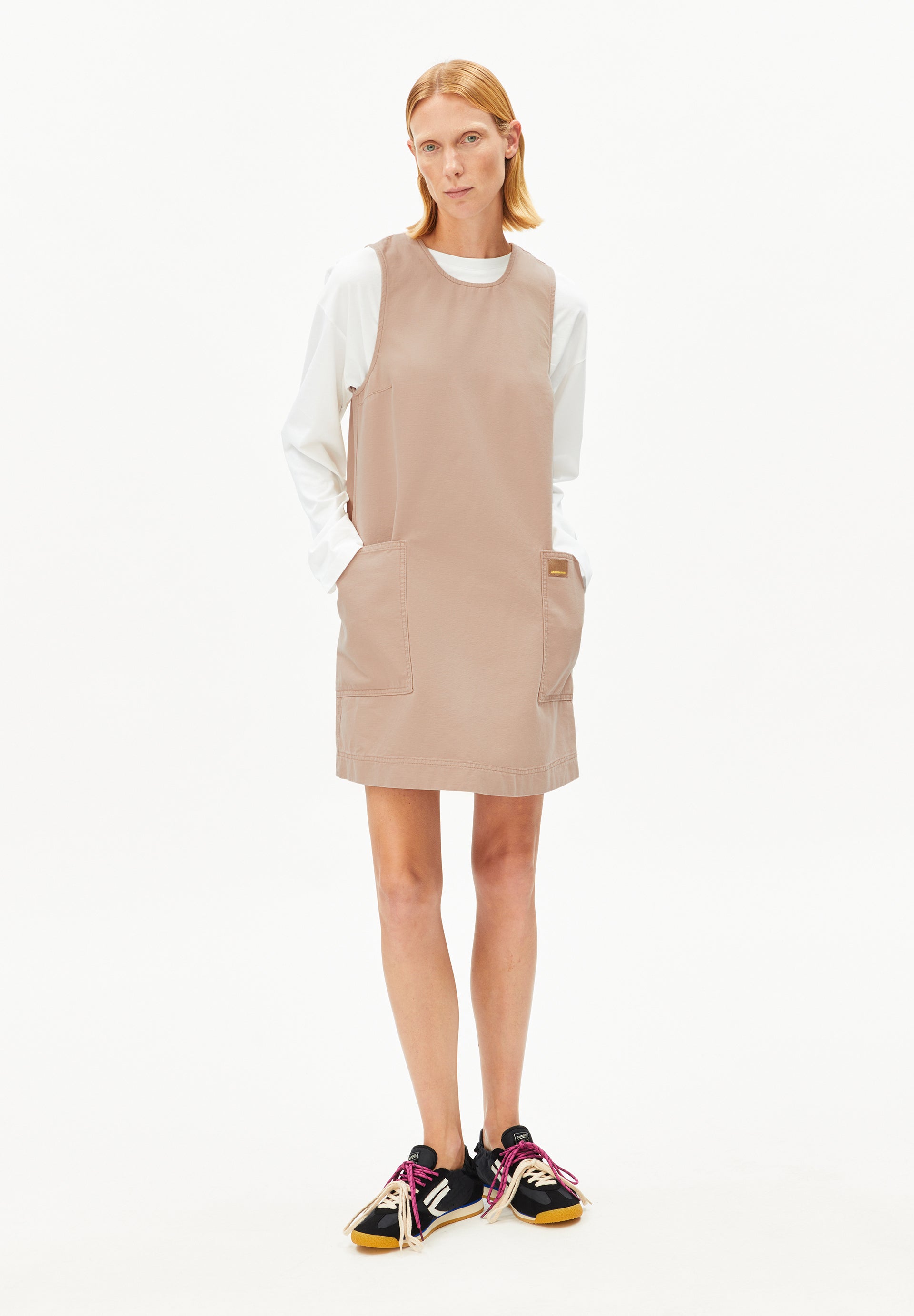 WORKWEAR CANVAS MINI DRESS