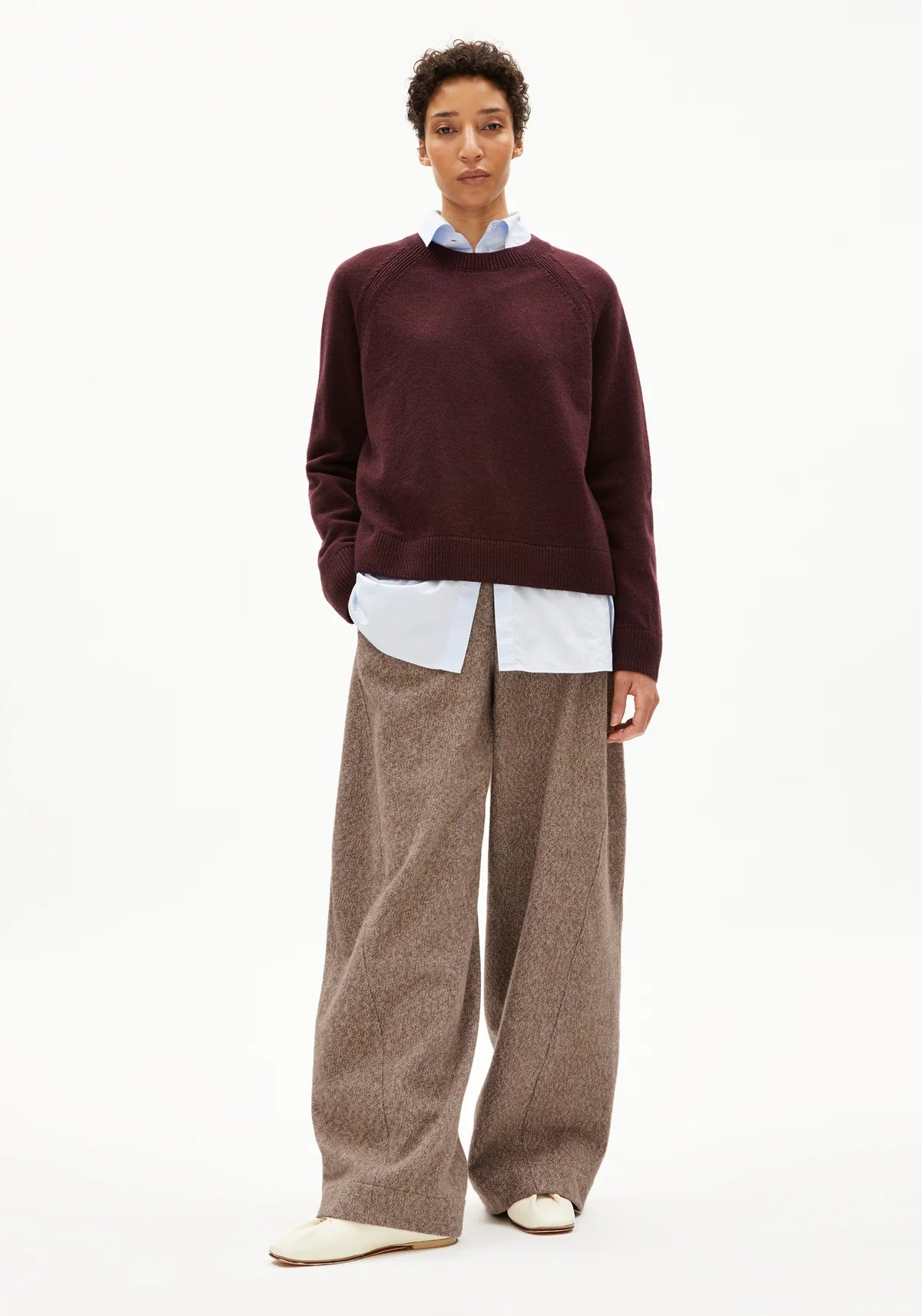 LILIRIAA REGLANA Pullover aus Bio-Woll Mix