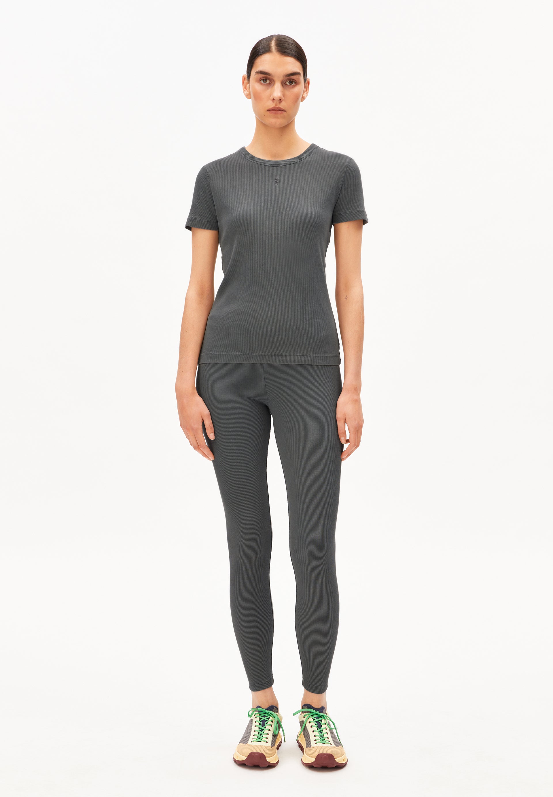 GMT DYE RIPP-T-SHIRT BIO-BAUMWOLL-MIX