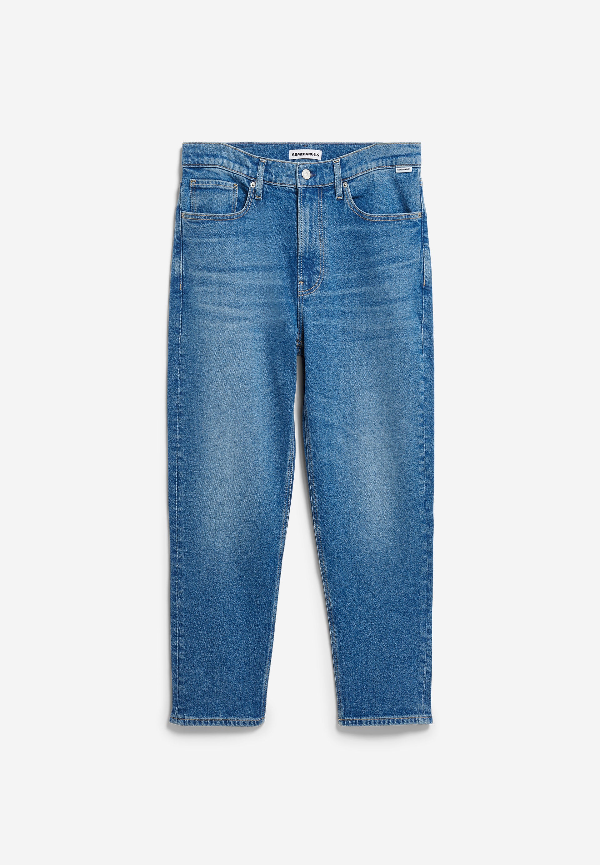 MAAKX RELAXED TAPERED JEANS aus Bio-Baumwoll-Mix Comfort Stretch
