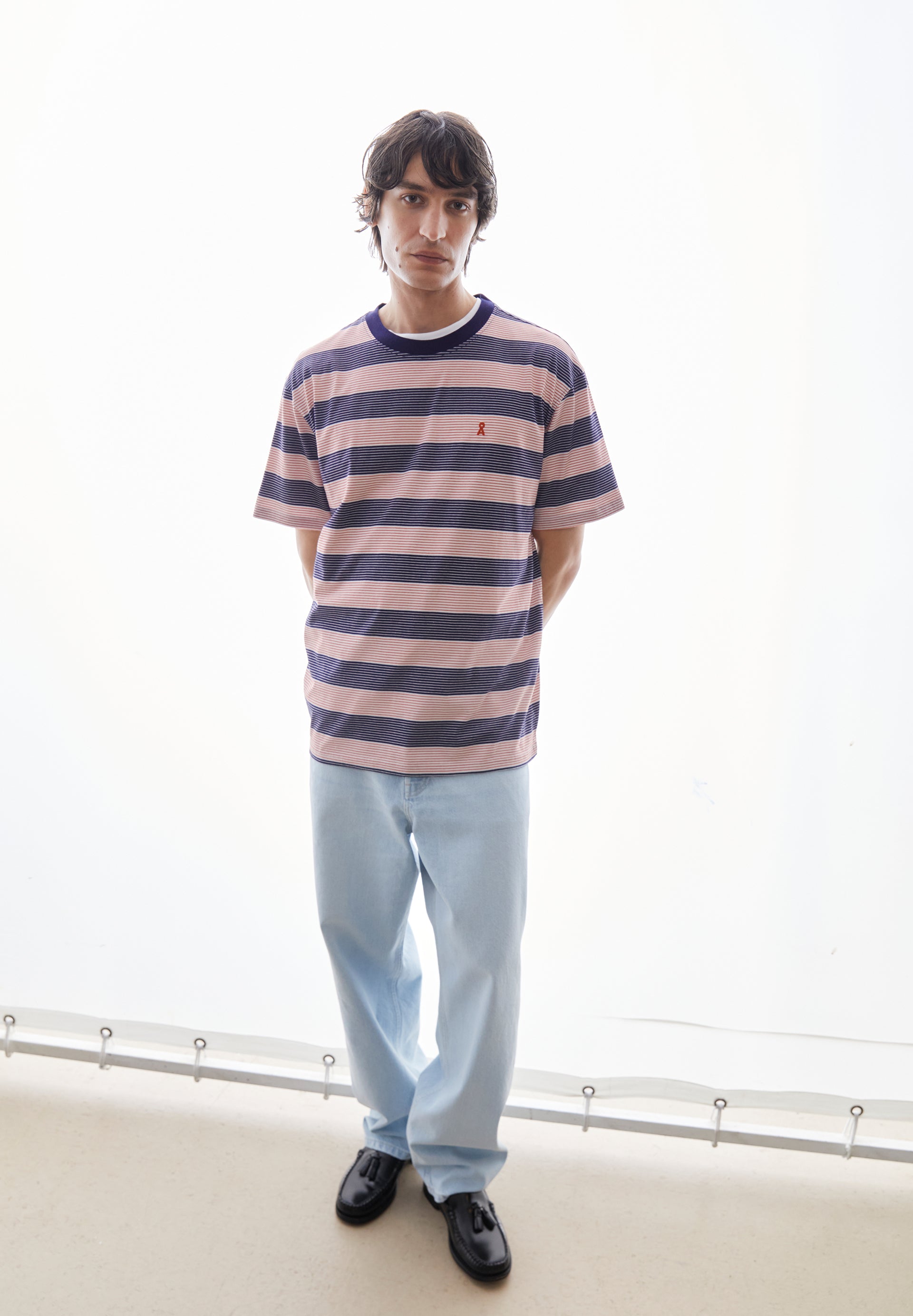 MAARKOS MULTI STRIPES T-SHIRT aus Bio Baumwolle