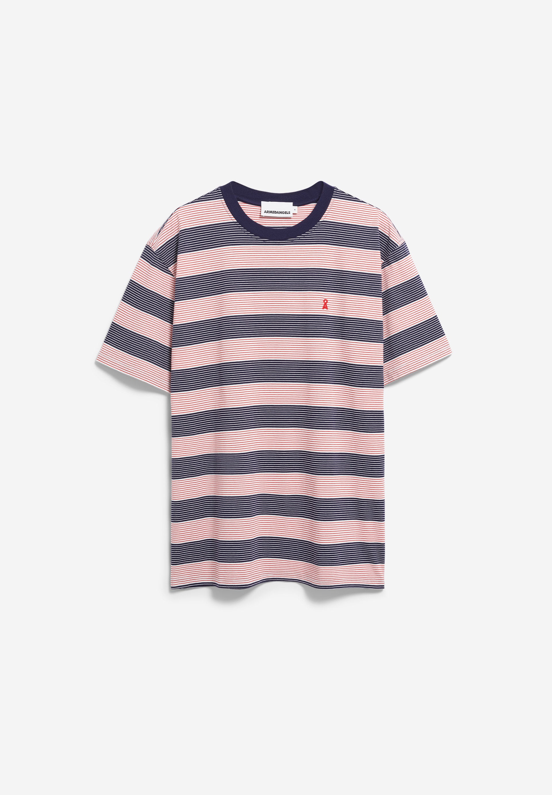 MAARKOS MULTI STRIPES T-SHIRT aus Bio Baumwolle