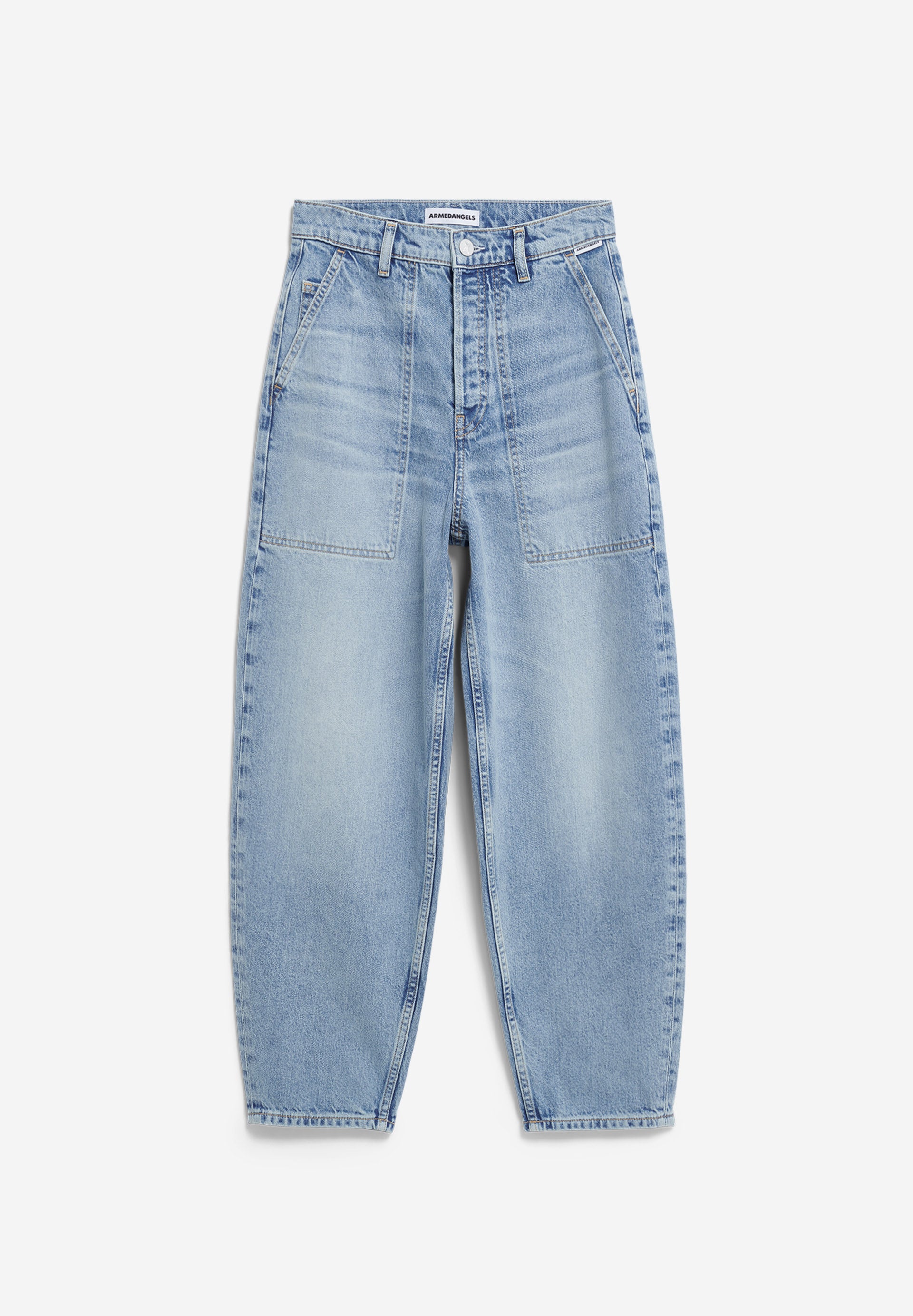 BAARLY CARPENTER BARREL JEANS