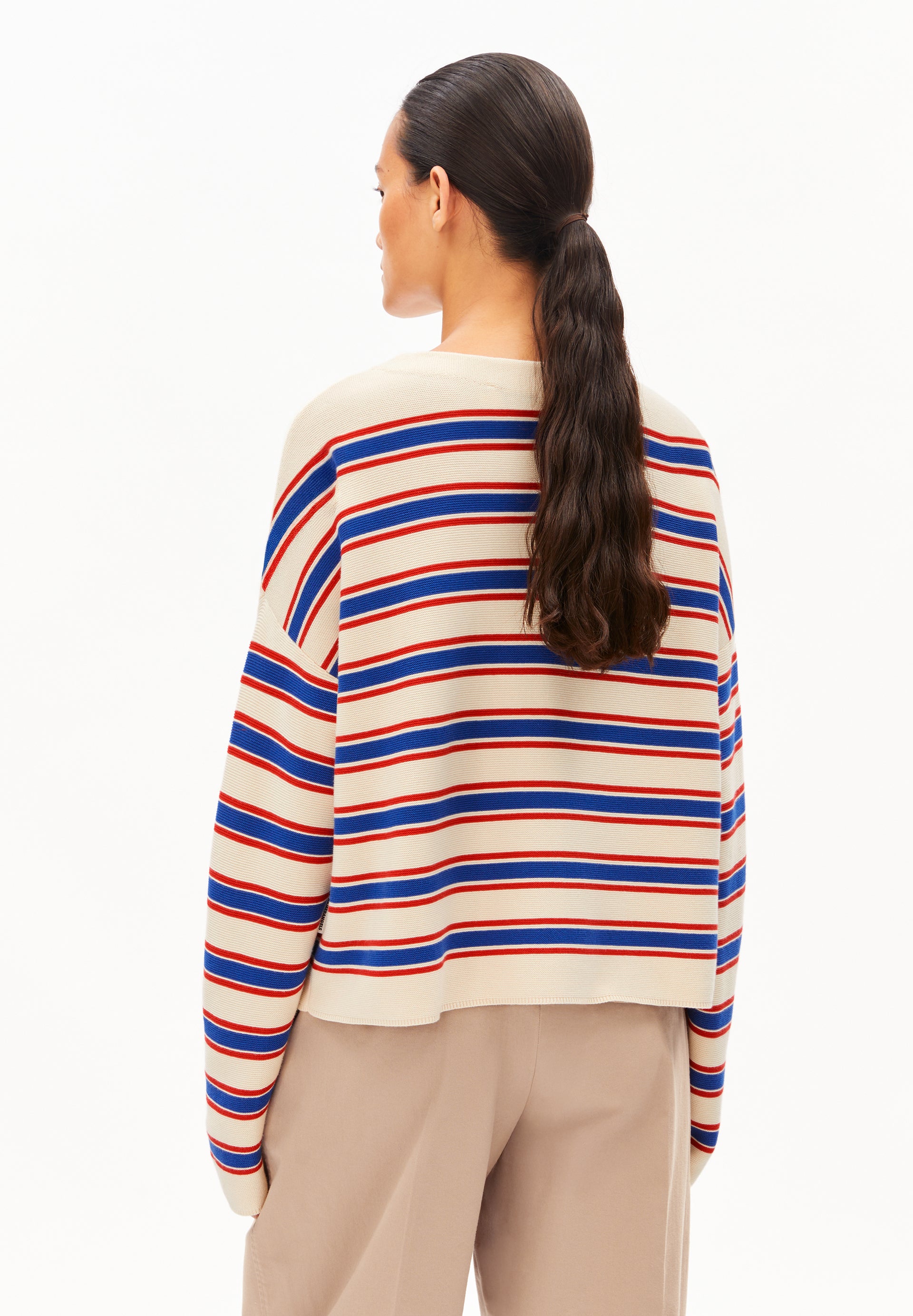 MERINA STRIPES KNIT SWEATER