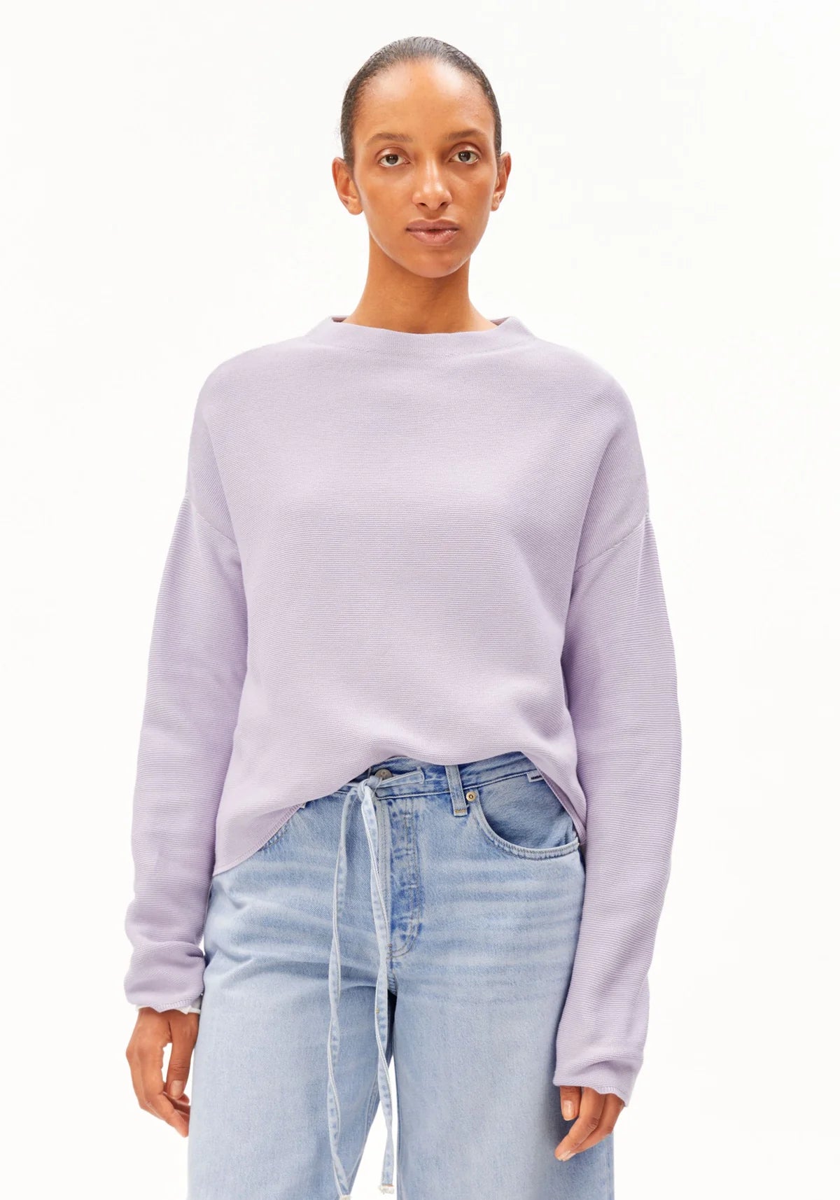 Merinaa Links Links Sweater – moonlit lilac