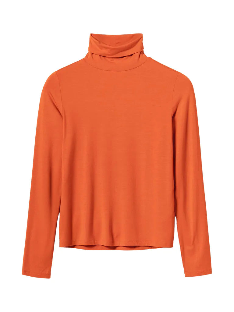 Stay Longsleeve mit Rollkragen aus LENZING™ ECOVERO