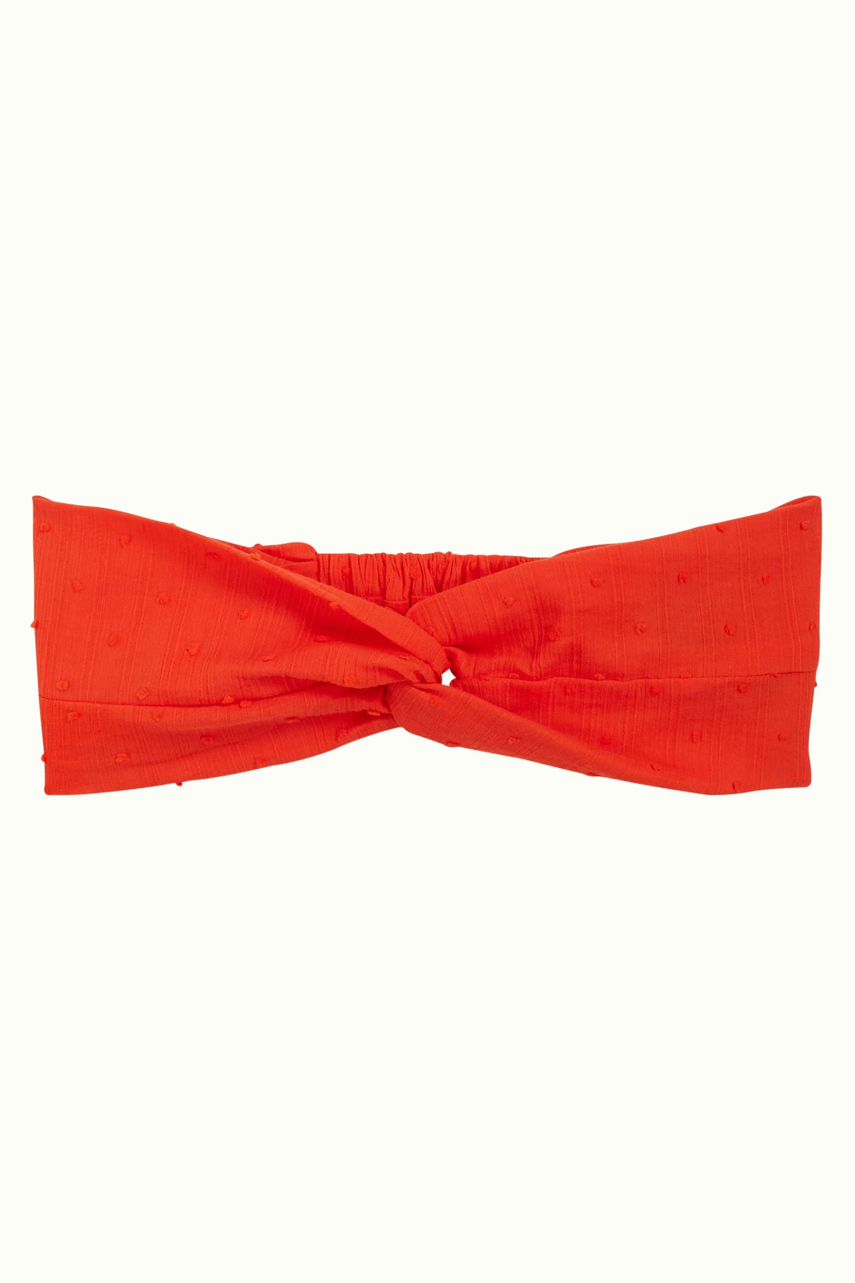 Twist Hairband Verano in Fire Red