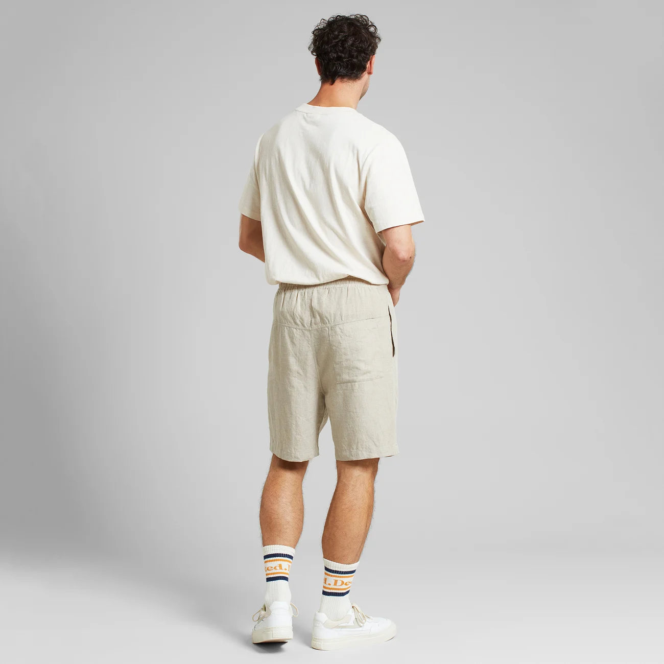 SHORTS VEJLE LINEN ECRU