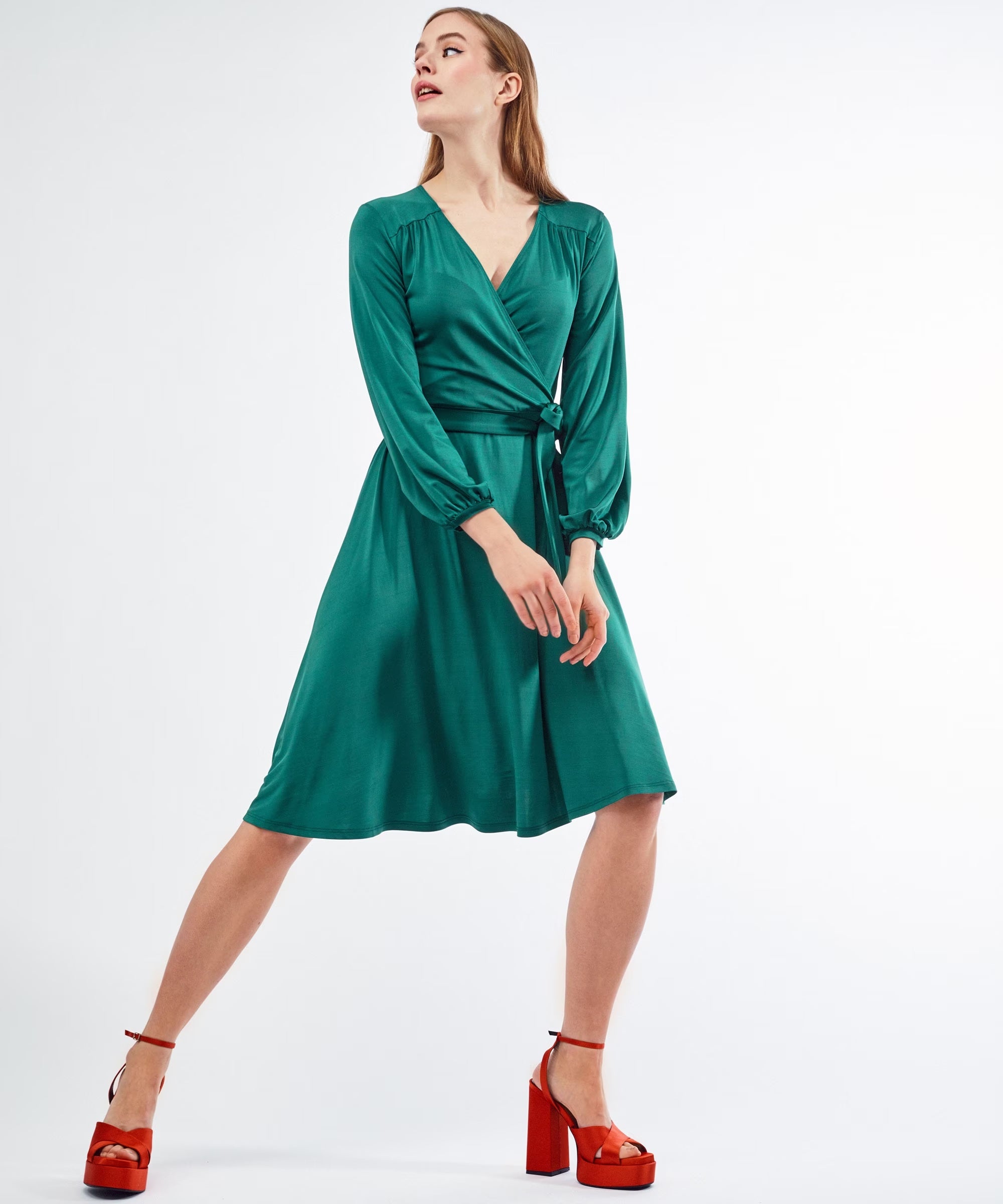 ANNIE Kleid aus Viskosemischung
