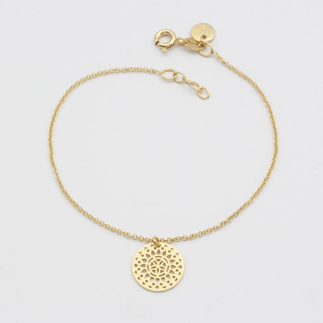 Armband "Mandala" vergoldet