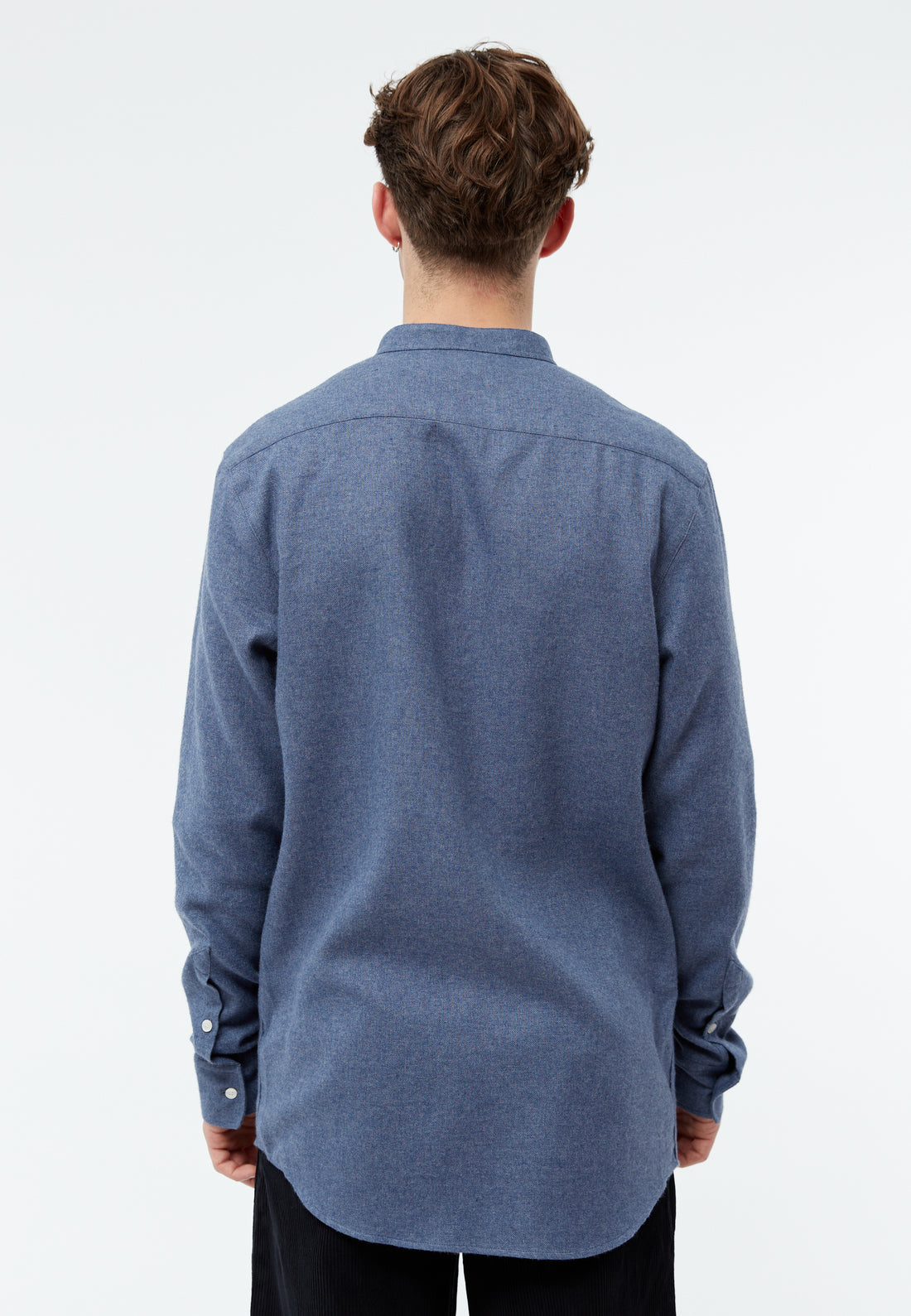 Baumwollhemd GBWES mit Stehkragen