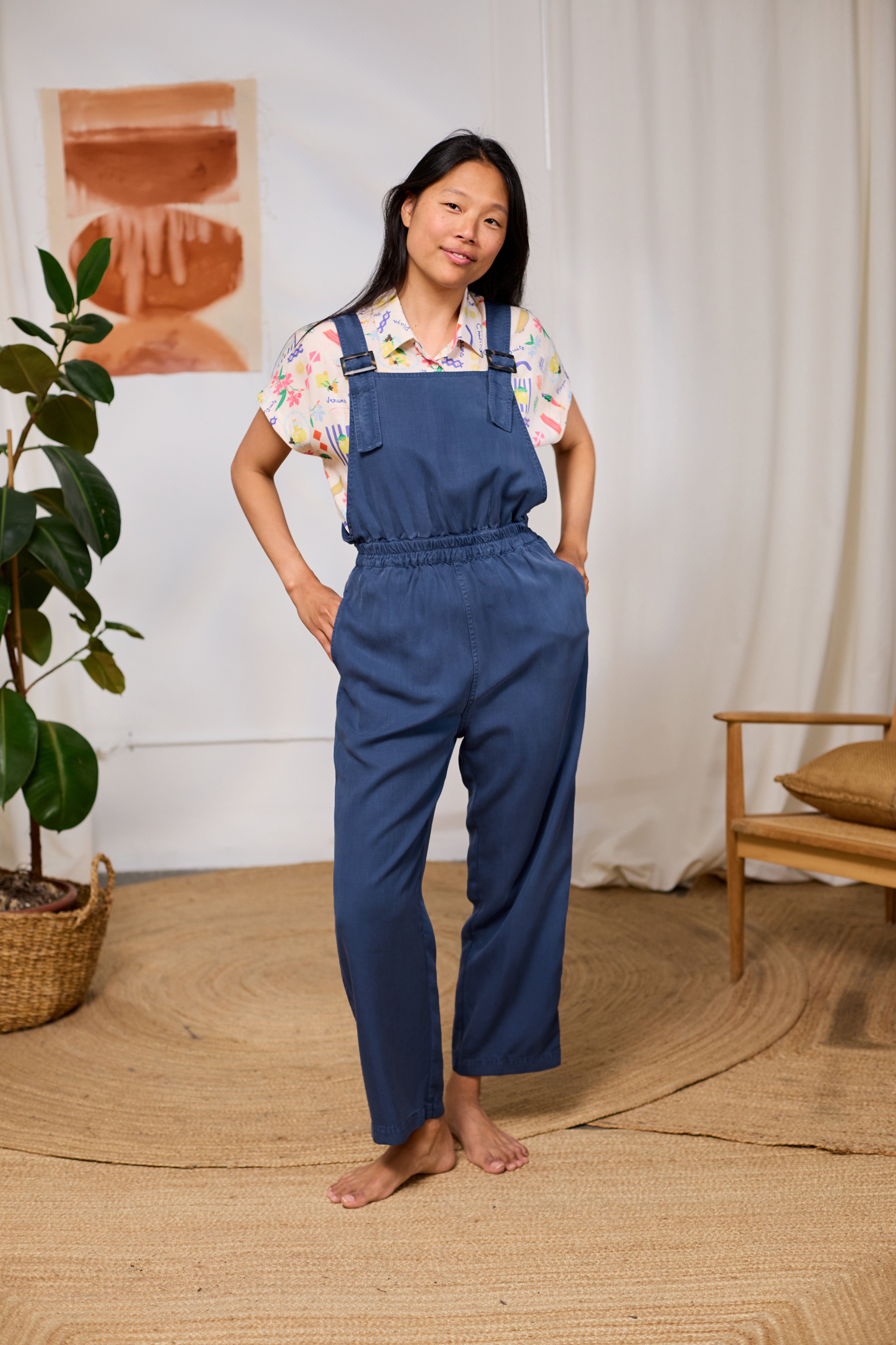 Overall aus TENCEL™ Lyocell – leicht & nachhaltig