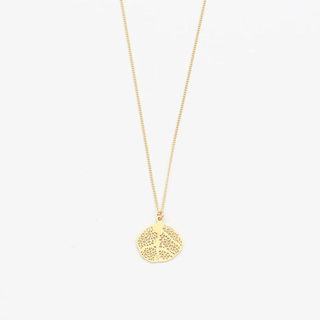 Kette "Small Coral Leaf "vergoldet