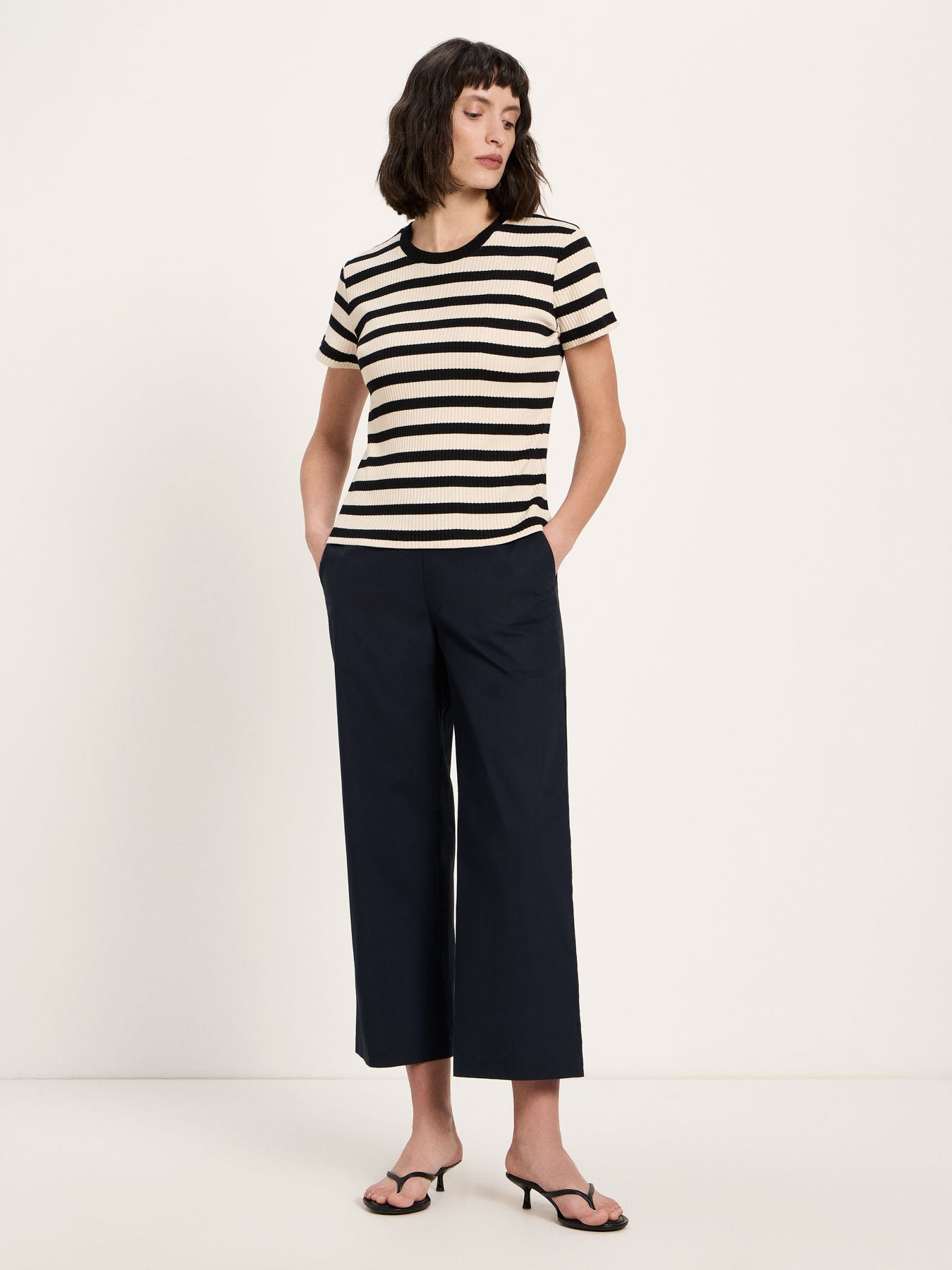 Gestreiftes Shirt – GOTS-zertifiziert & PETA-Approved Vegan