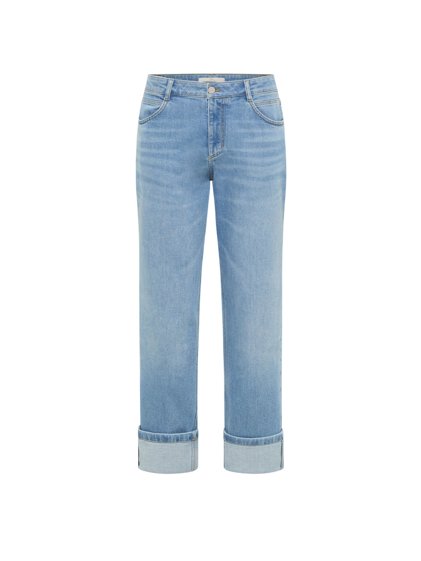 Jeans mit Aufschlag aus Bio-Baumwolle (GOTS)