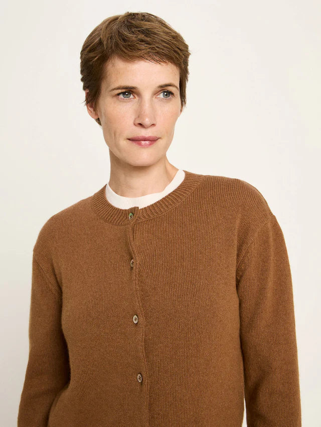 Boxy Strickjacke (GOTS) aus Bio-Schurwolle und Bio-Baumwolle 149,90 €
