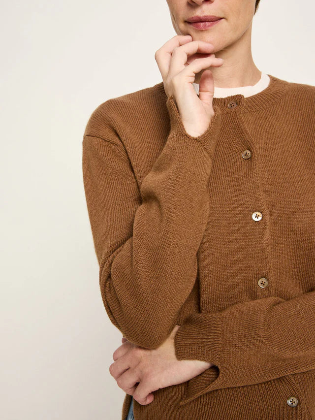 Boxy Strickjacke (GOTS) aus Bio-Schurwolle und Bio-Baumwolle 149,90 €