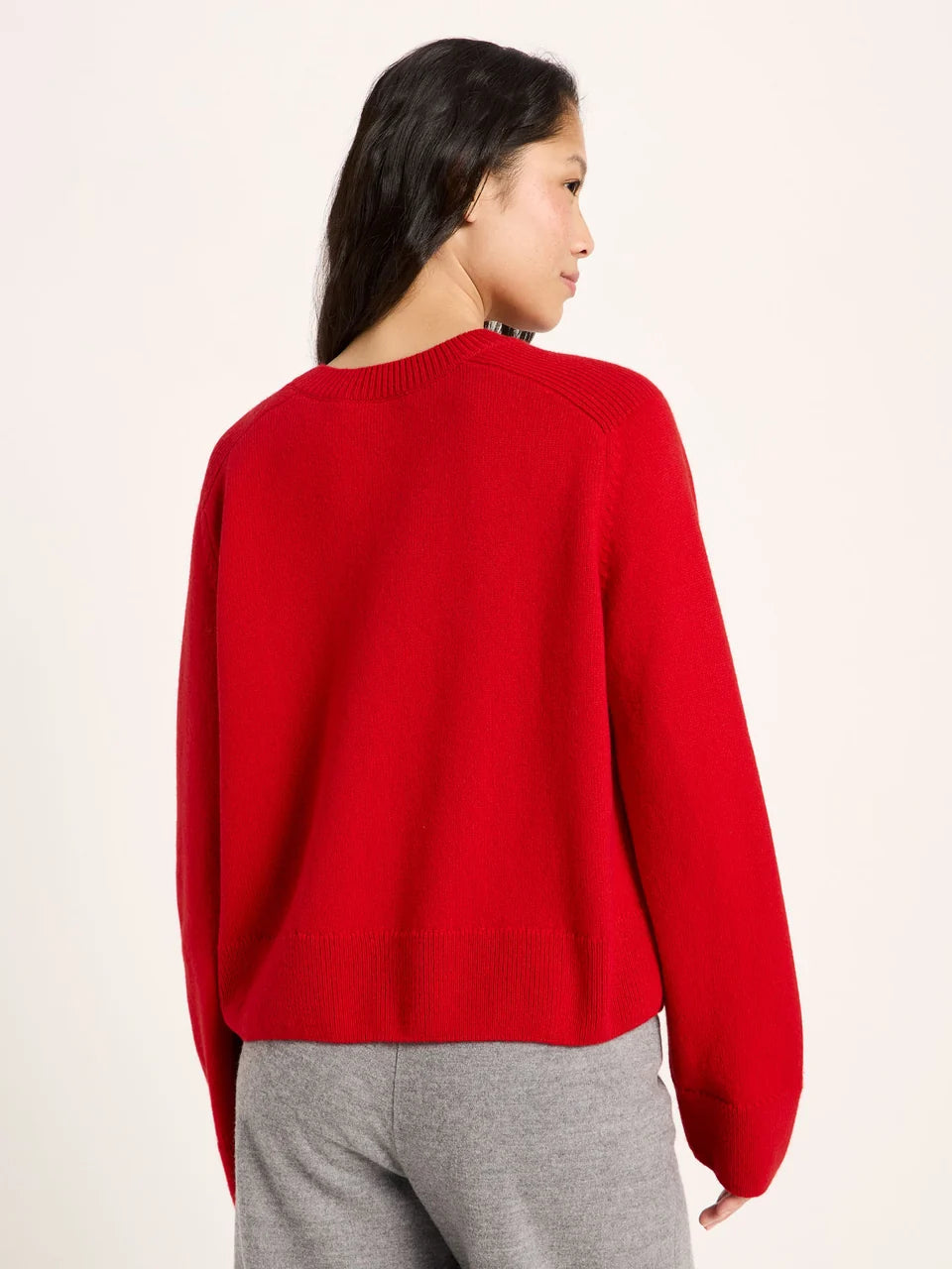 Cropped Pullover GOTS