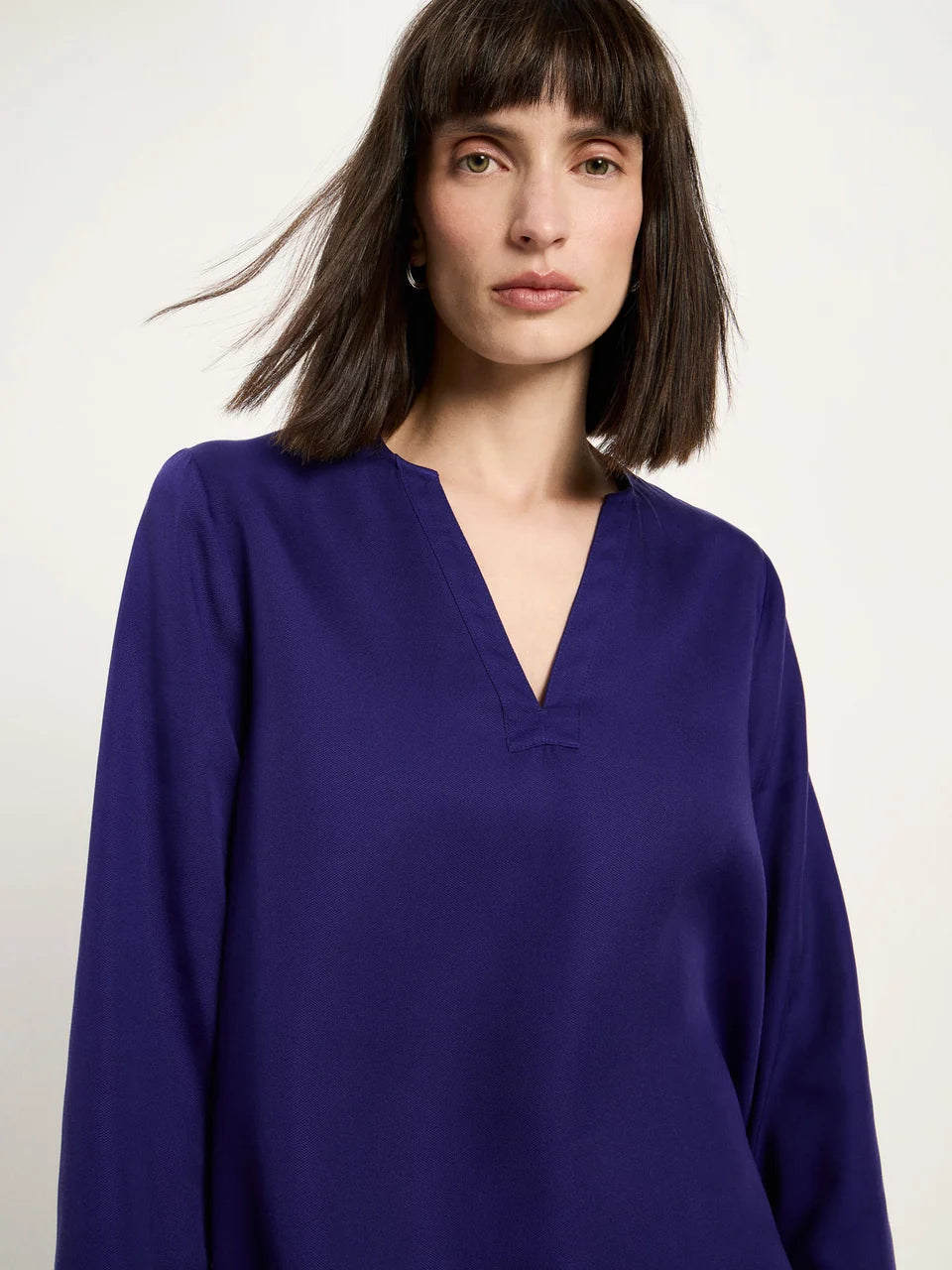 Bluse aus Tencel ™