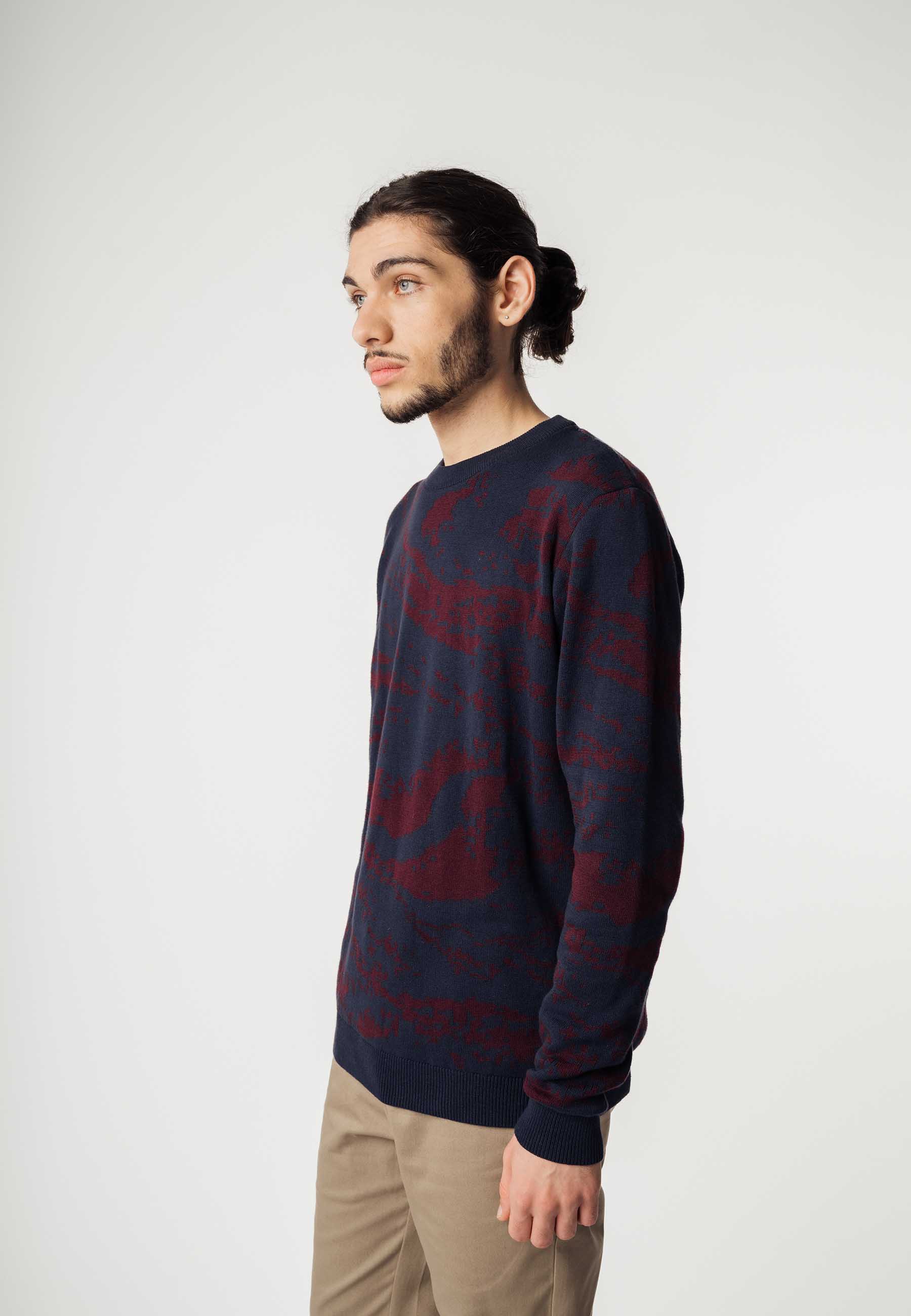 Jacquard Strickpullover MANAV