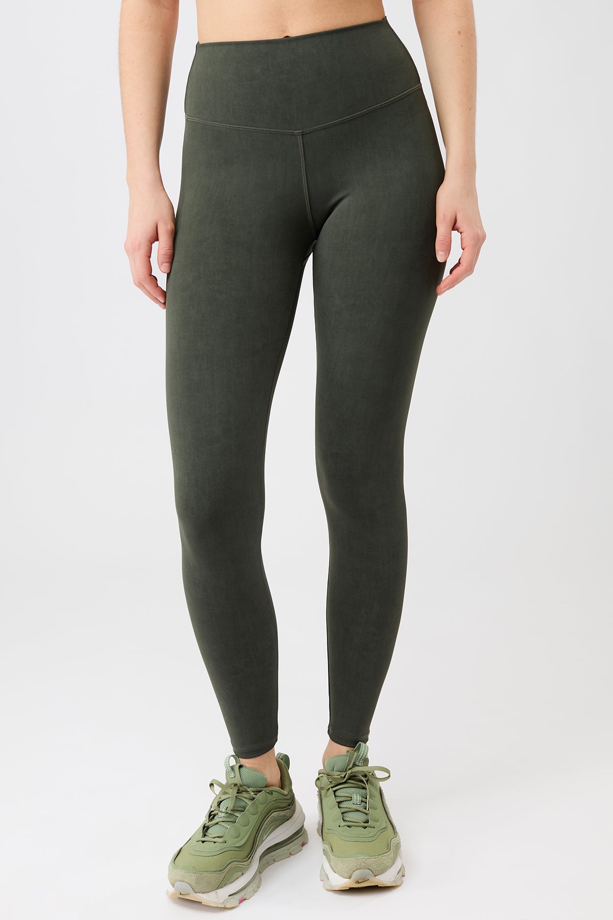 TIGHTS Monoprinted High Waist Legging mit Mono-Print