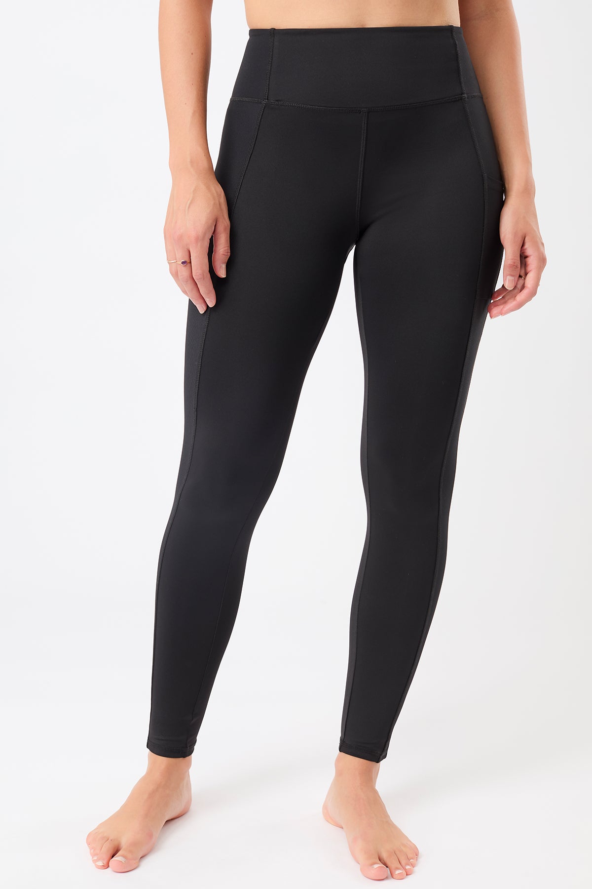 Rib Mix Legging – High Waist Sportleggings mit Shape-Effekt