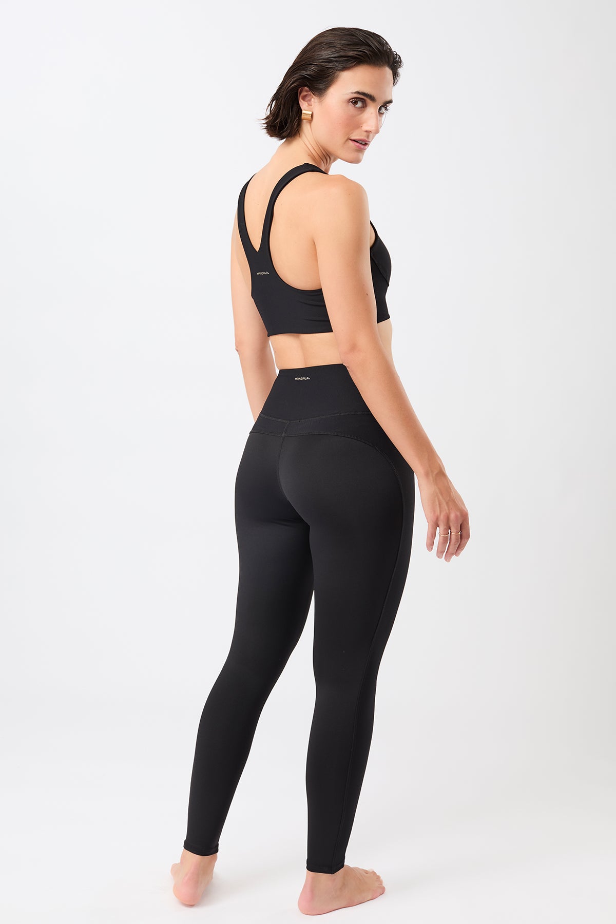 Rib Mix Legging – High Waist Sportleggings mit Shape-Effekt
