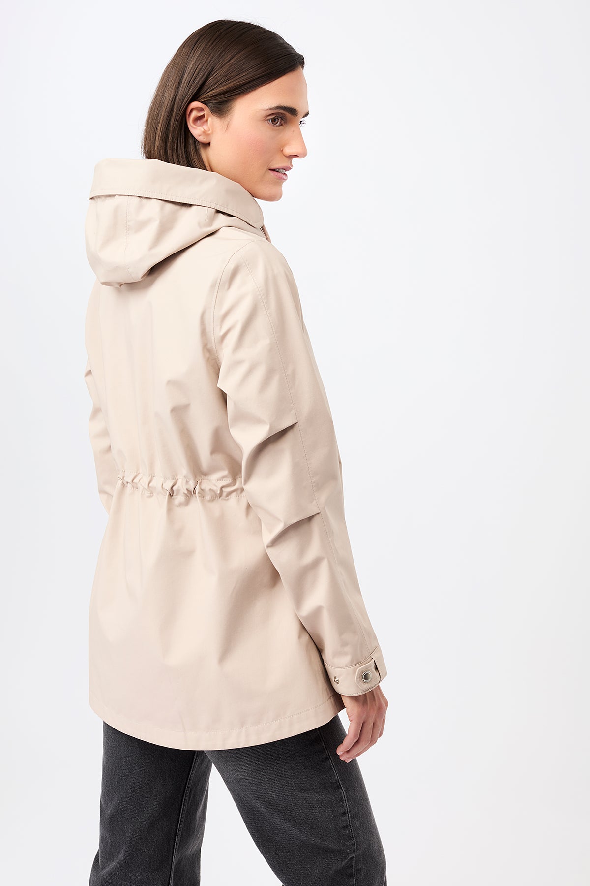 Kurzer Regenparka „Lismore“ – Blush