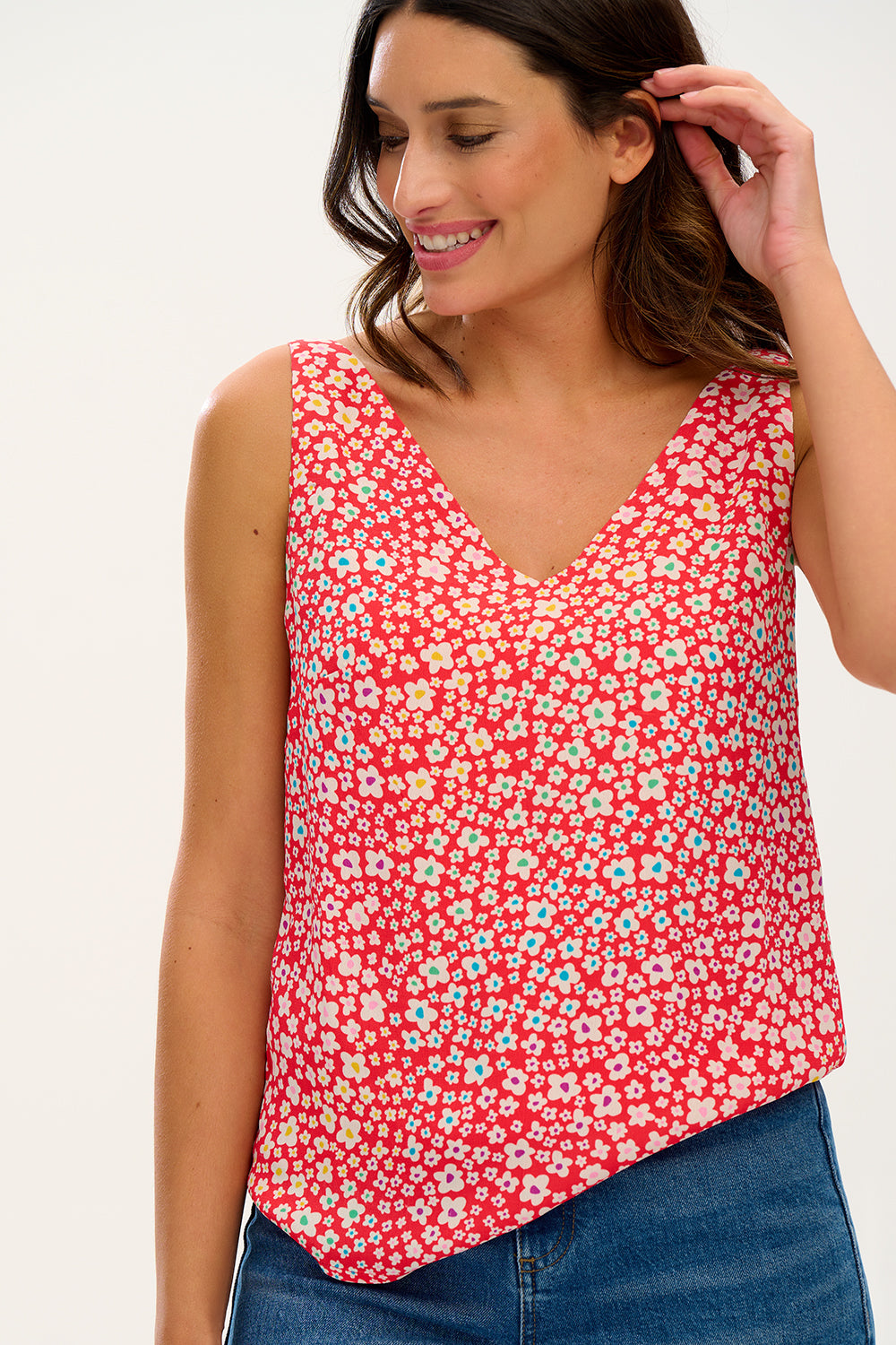 Florales Camisole-Top Romy