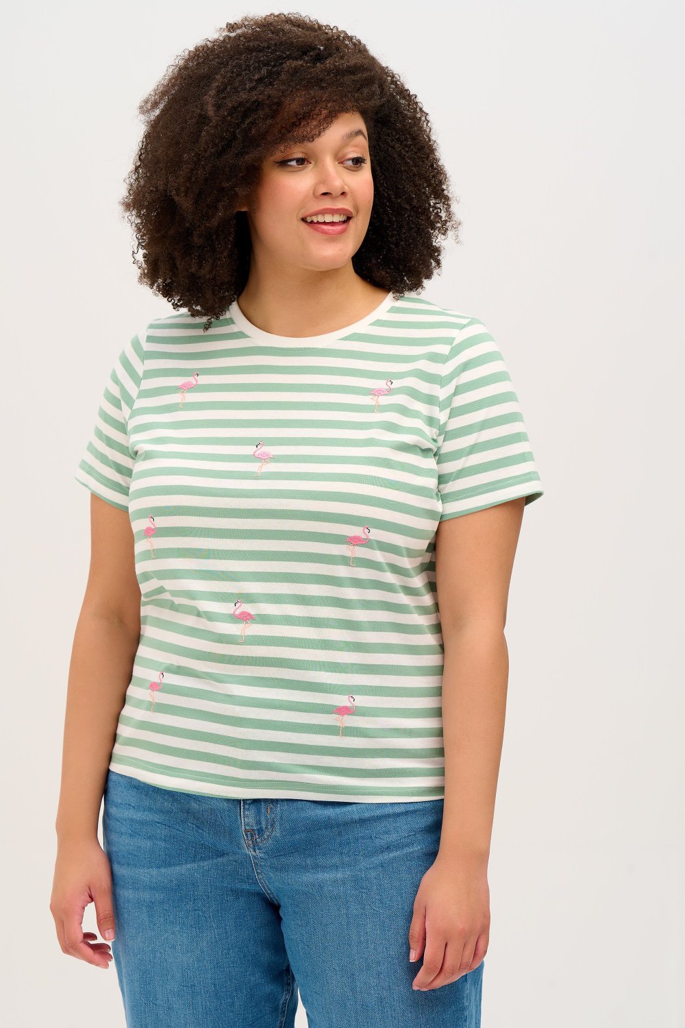 Leicht verspieltes T-Shirt Maggie