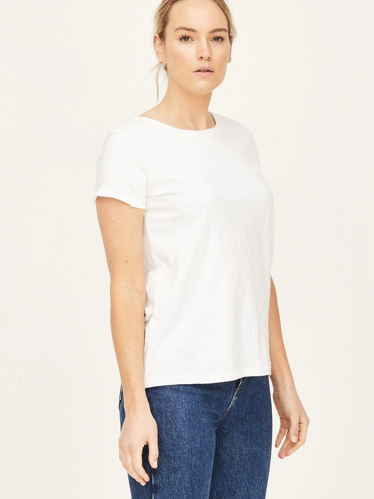 GOTS & Fairtrade Organic Cotton Tee in White