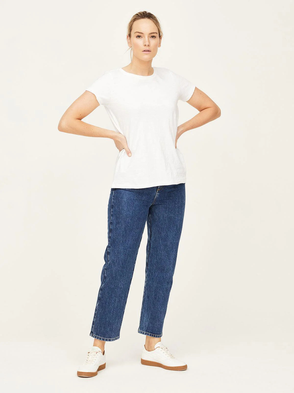 GOTS & Fairtrade Organic Cotton Tee in White