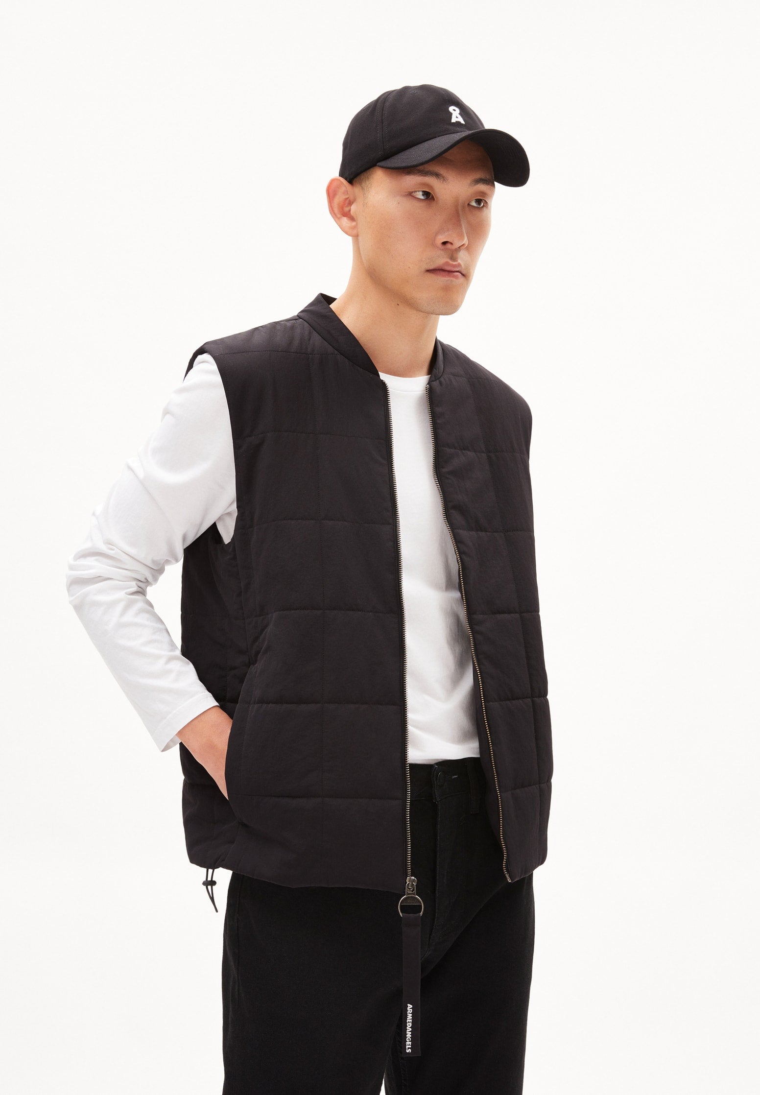 AABISKO Weste Regular Fit aus Polyamide Mix (recycled)