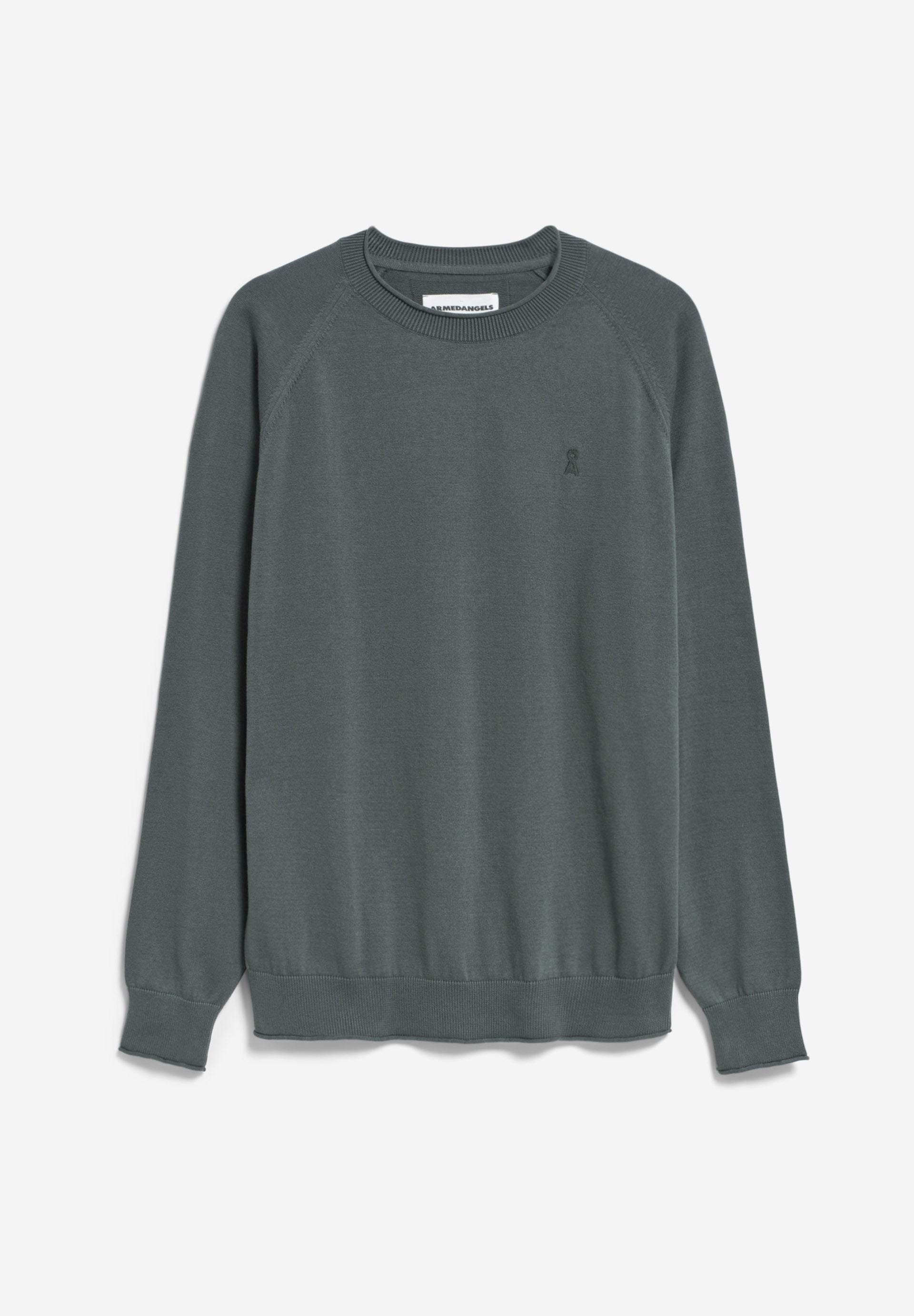 JAAIRO IN SPACE STEEL – Vielseitiger Pullover Regular Fit aus Bio-Baumwolle
