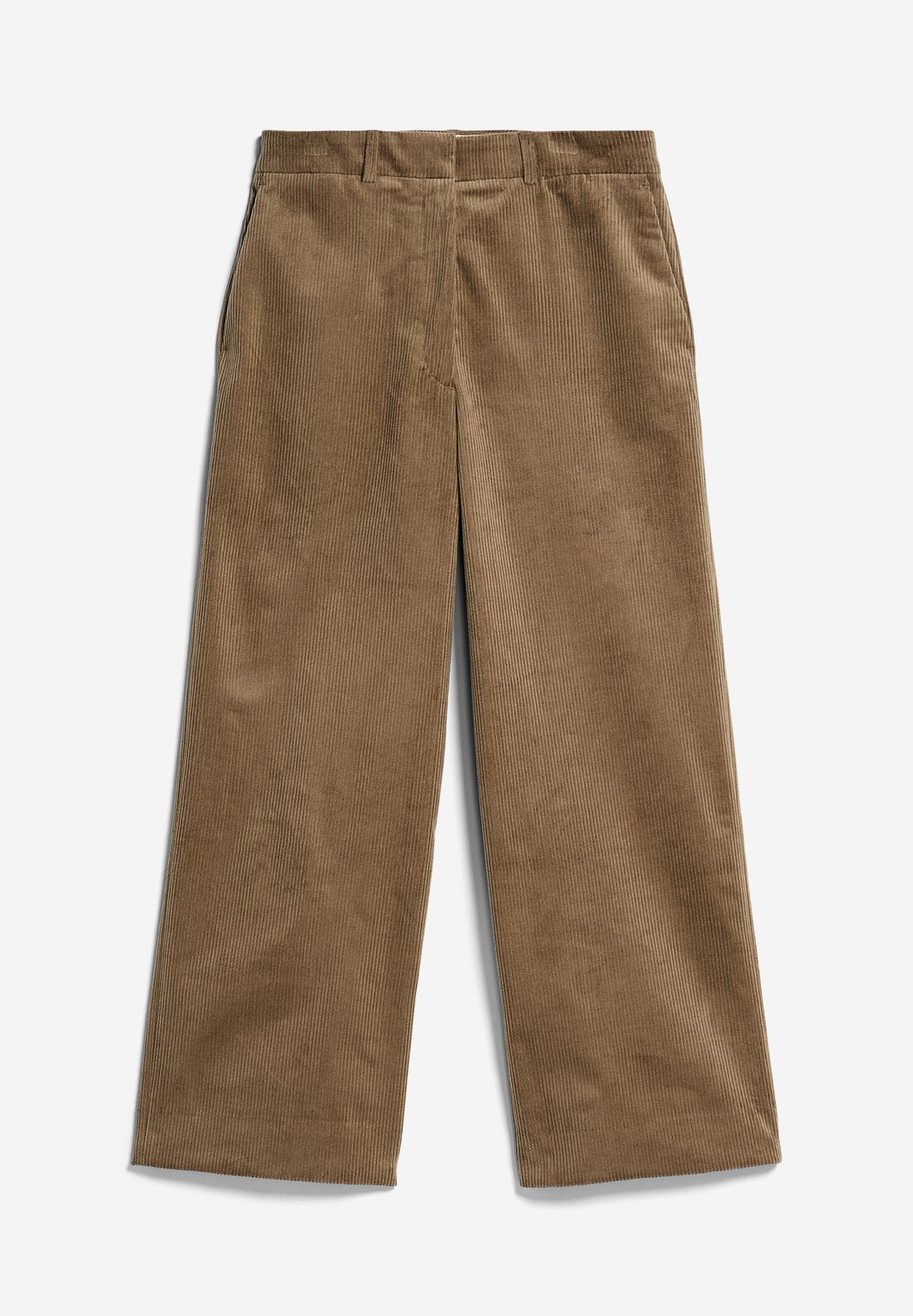JAALMA CORDUROY – HOSE AUS BIO-BAUMWOLL MIX in dark sand stone