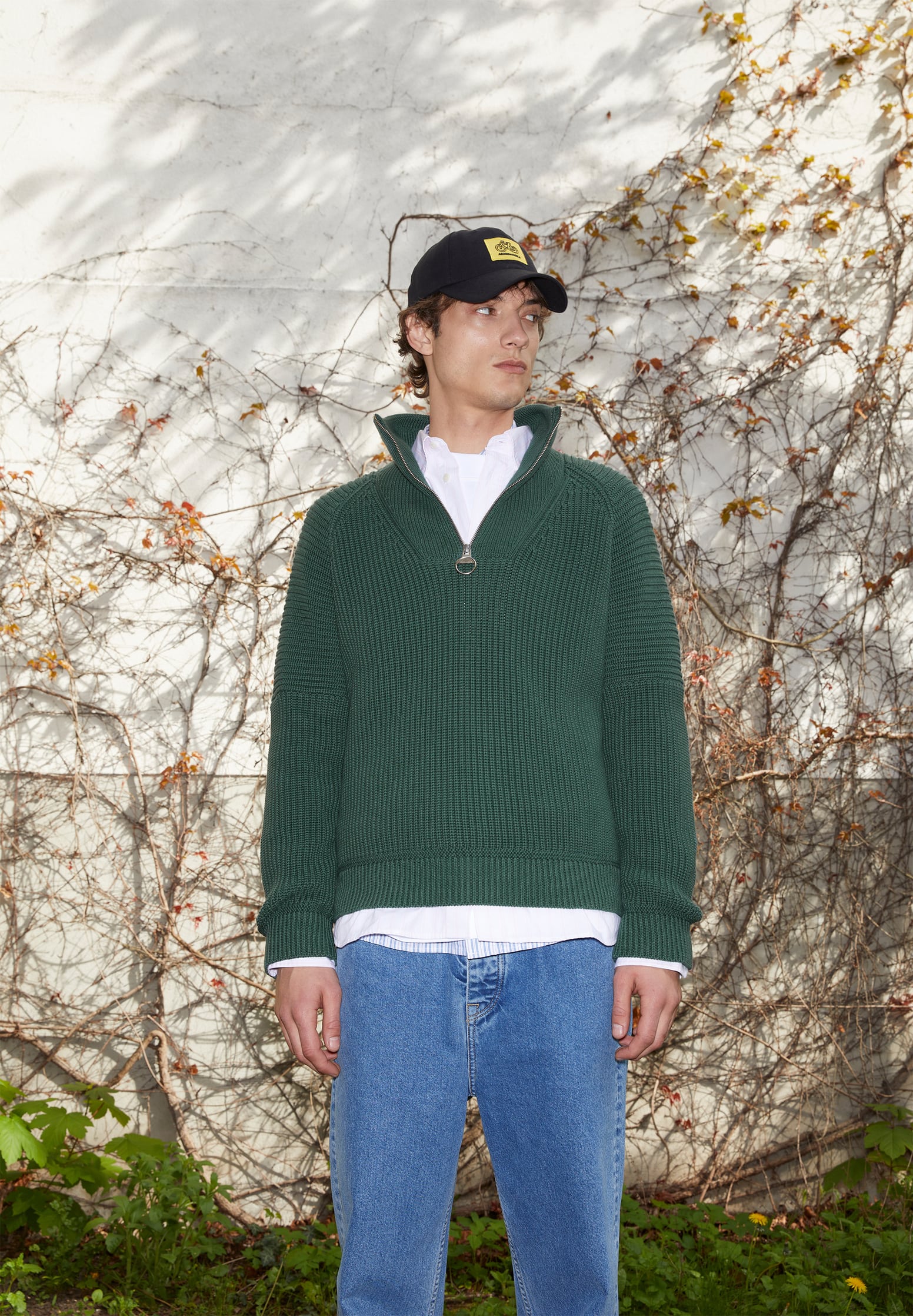 KAALVES Pullover Regular Fit aus Bio-Baumwolle