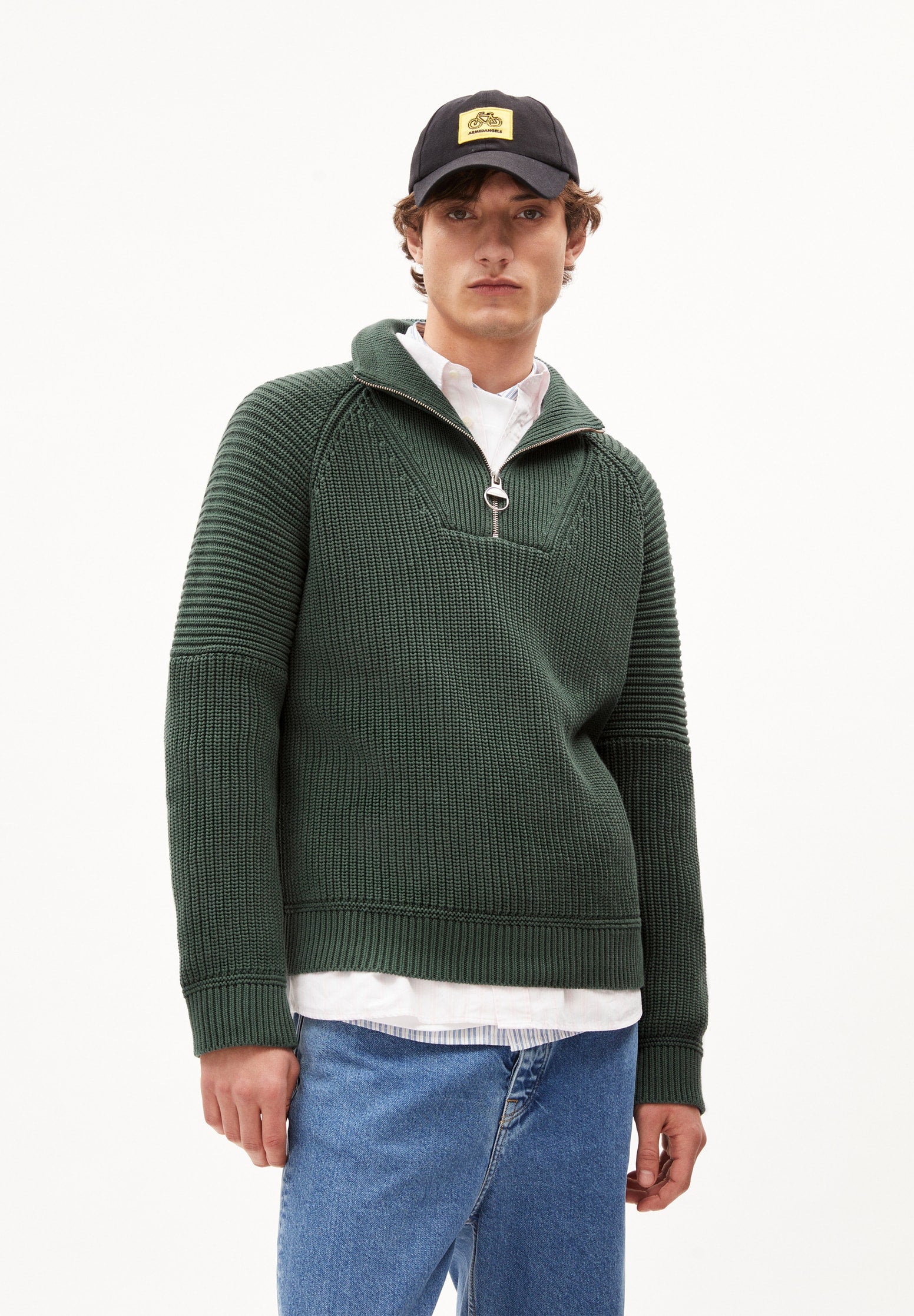 KAALVES Pullover Regular Fit aus Bio-Baumwolle