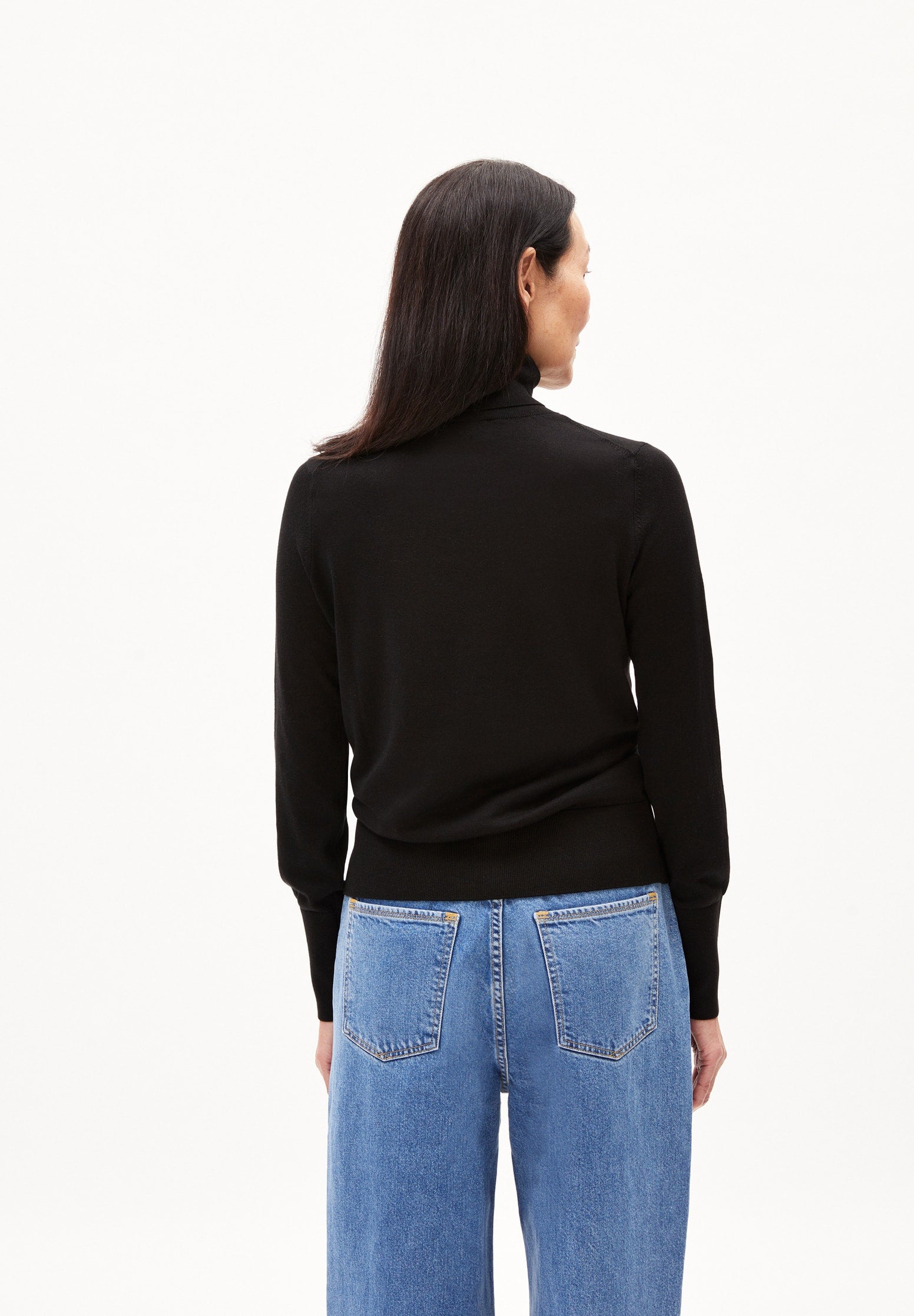 KAATHIA Strick Pullover Slim Fit aus TENCEL™ Lyocell Mix