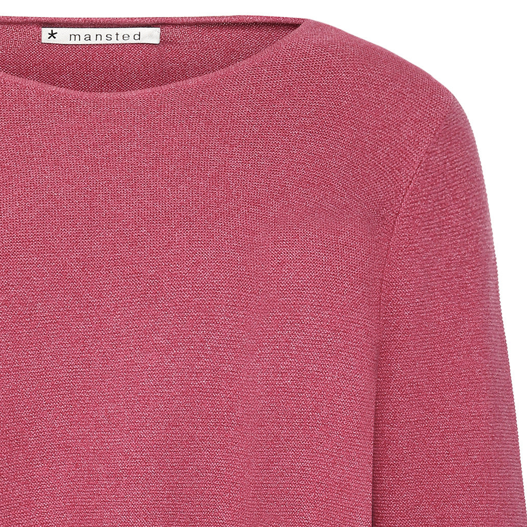 MORIKO in Fuchsia – Pullover aus 100% Biobaumwolle