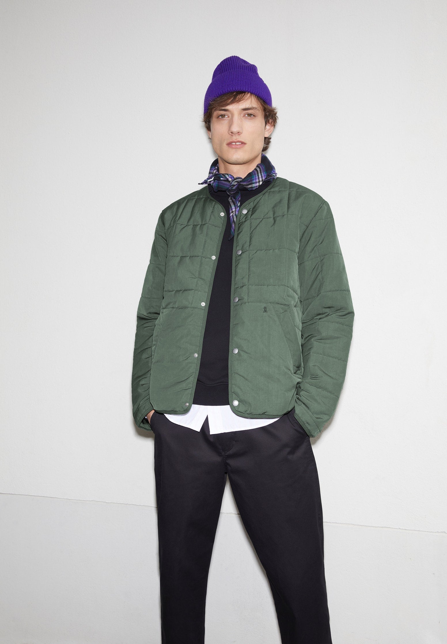 SAANDON Blouson Jacke Regular Fit aus Polyamide Mix (recycled)
