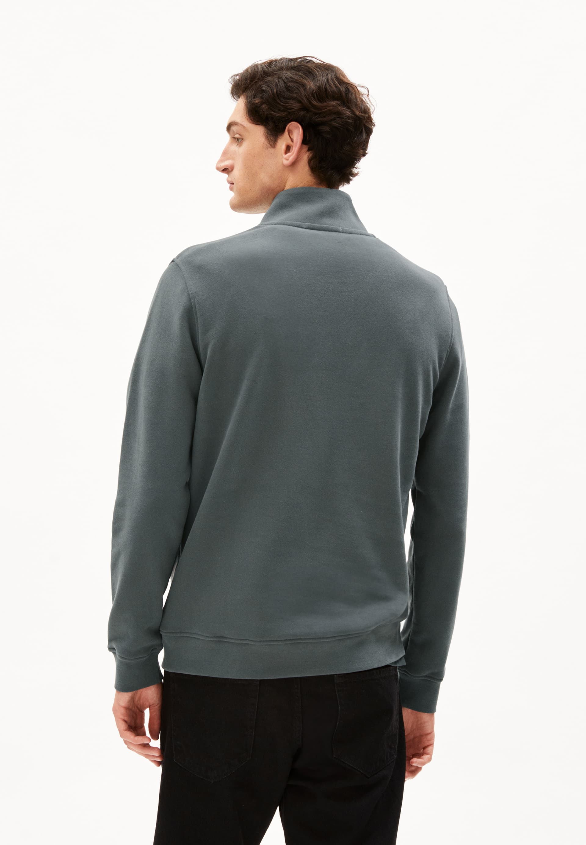 WAARLO COMFORT IN SPACE STEEL – SWEATSHIRT AUS BIO-BAUMWOLL MIX