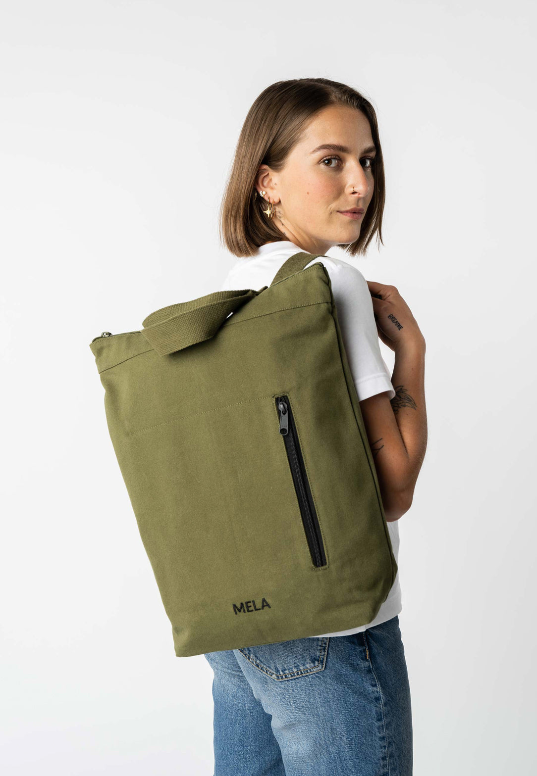 Rucksack ANIL oliv grün