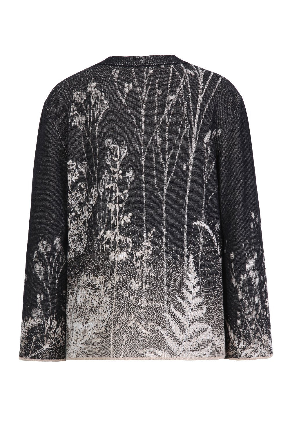 Jacquard Strickjacke