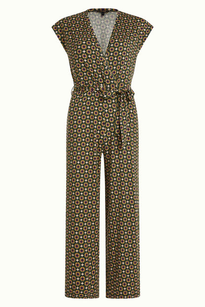 Mary Jumpsuit Tortola in Jade Green