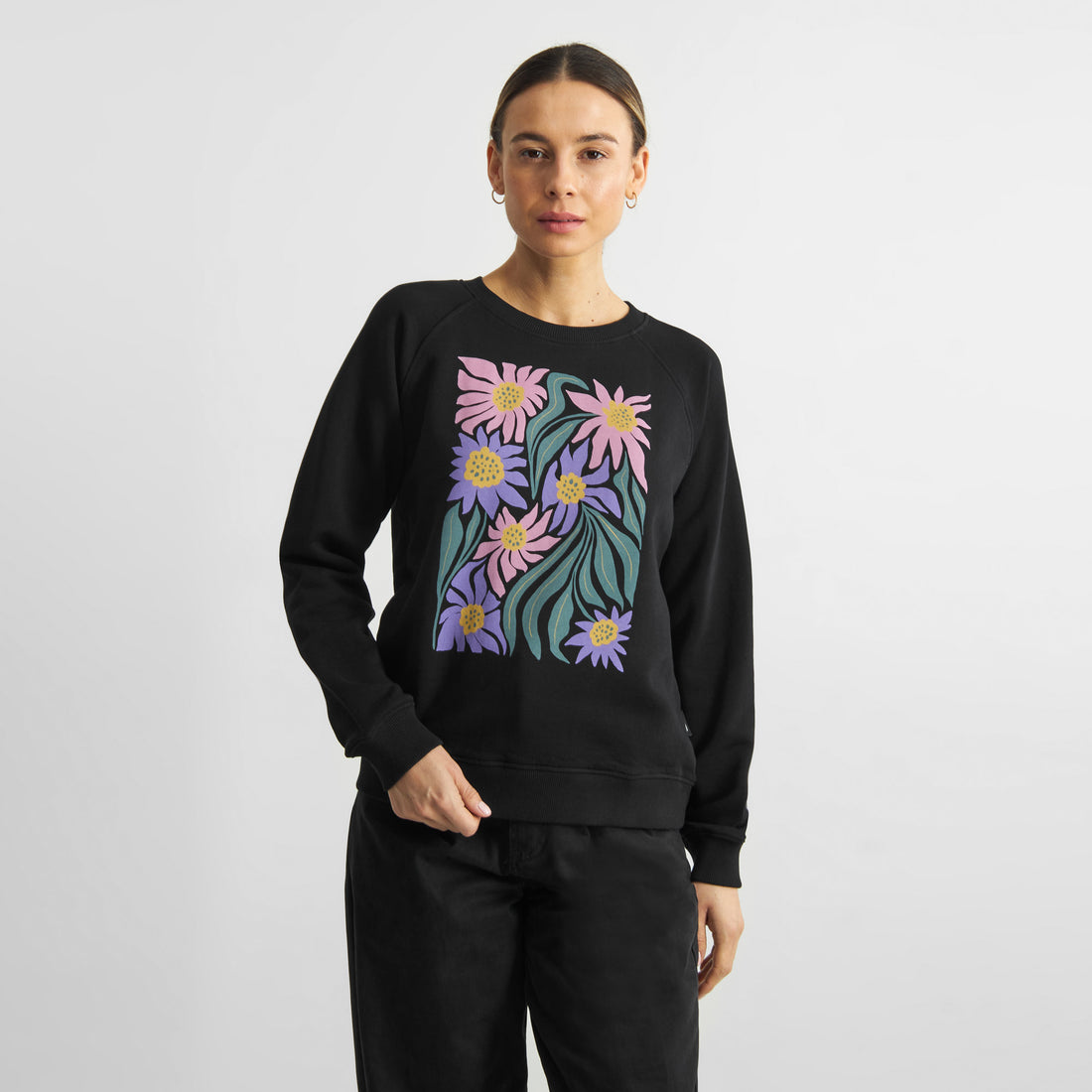 Sweatshirt Ystad Daisy Block