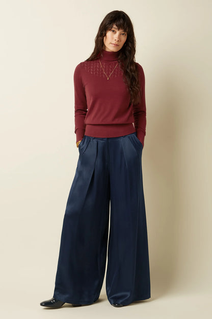 Marnie Pants Star Satin